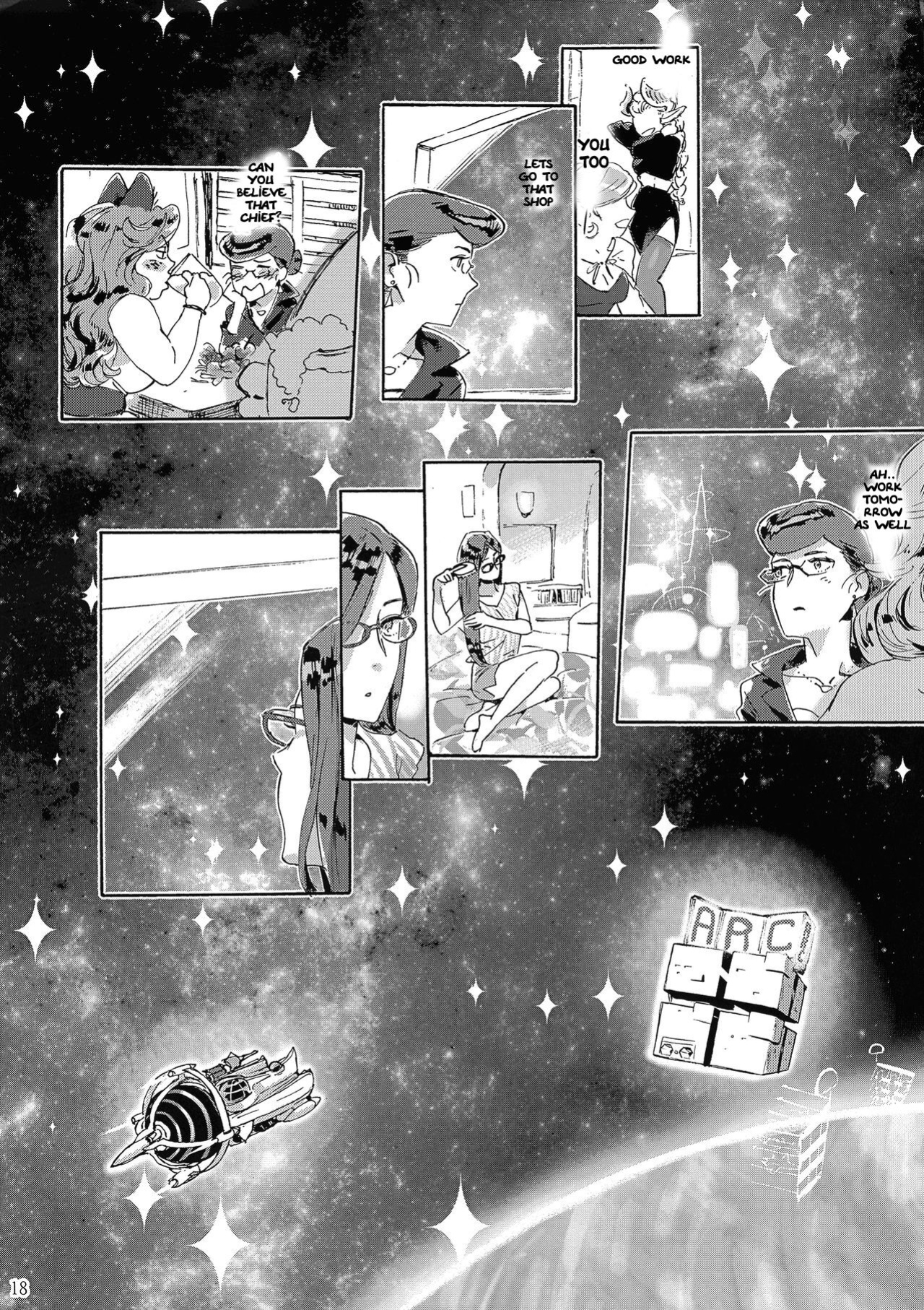 (C94) [Buchimake Matsuri (Mizubuchi Maki)] Satellite Serenade (Space☆Dandy) [GangWeedTranslations]