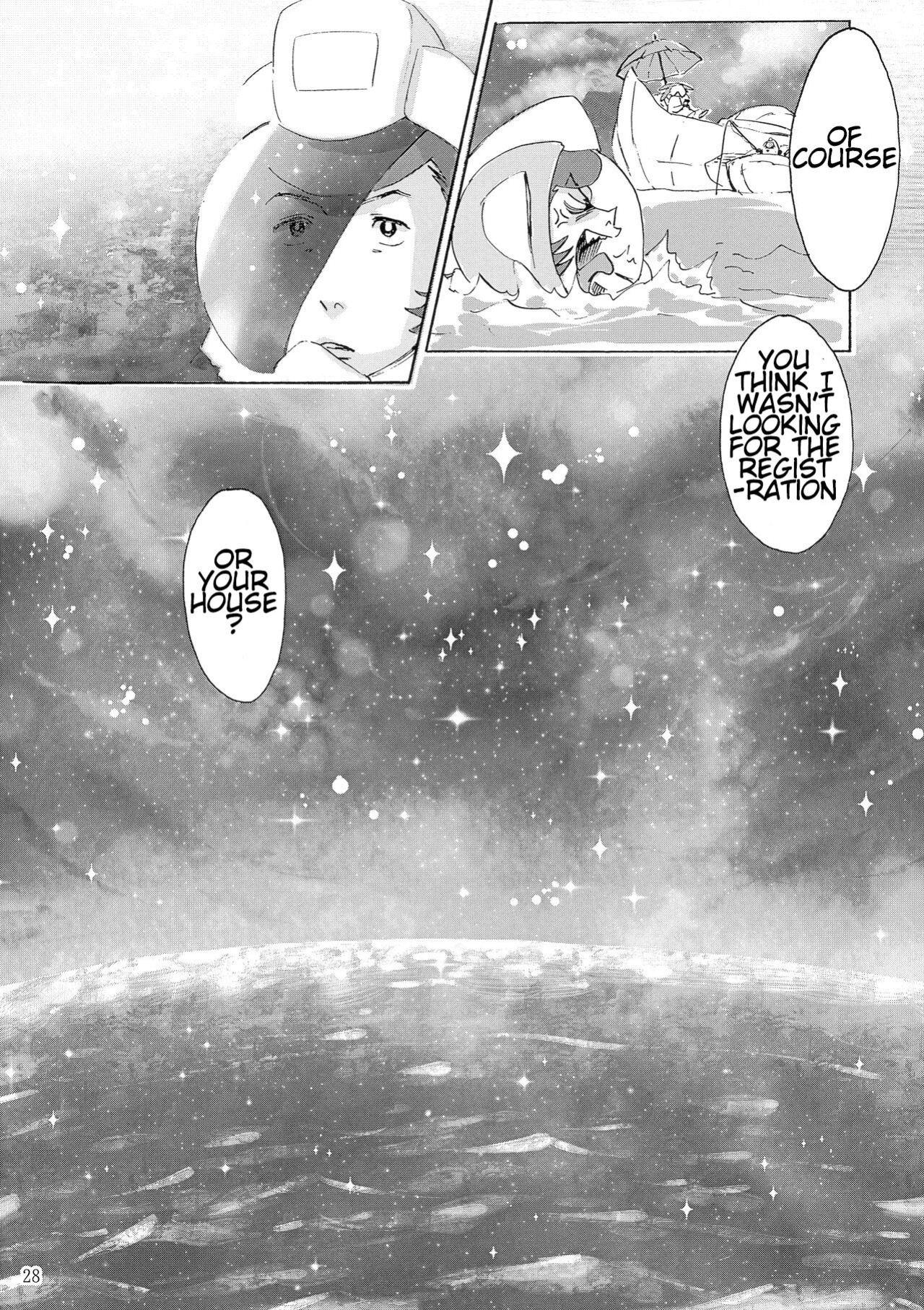 (C94) [Buchimake Matsuri (Mizubuchi Maki)] Satellite Serenade (Space☆Dandy) [GangWeedTranslations]