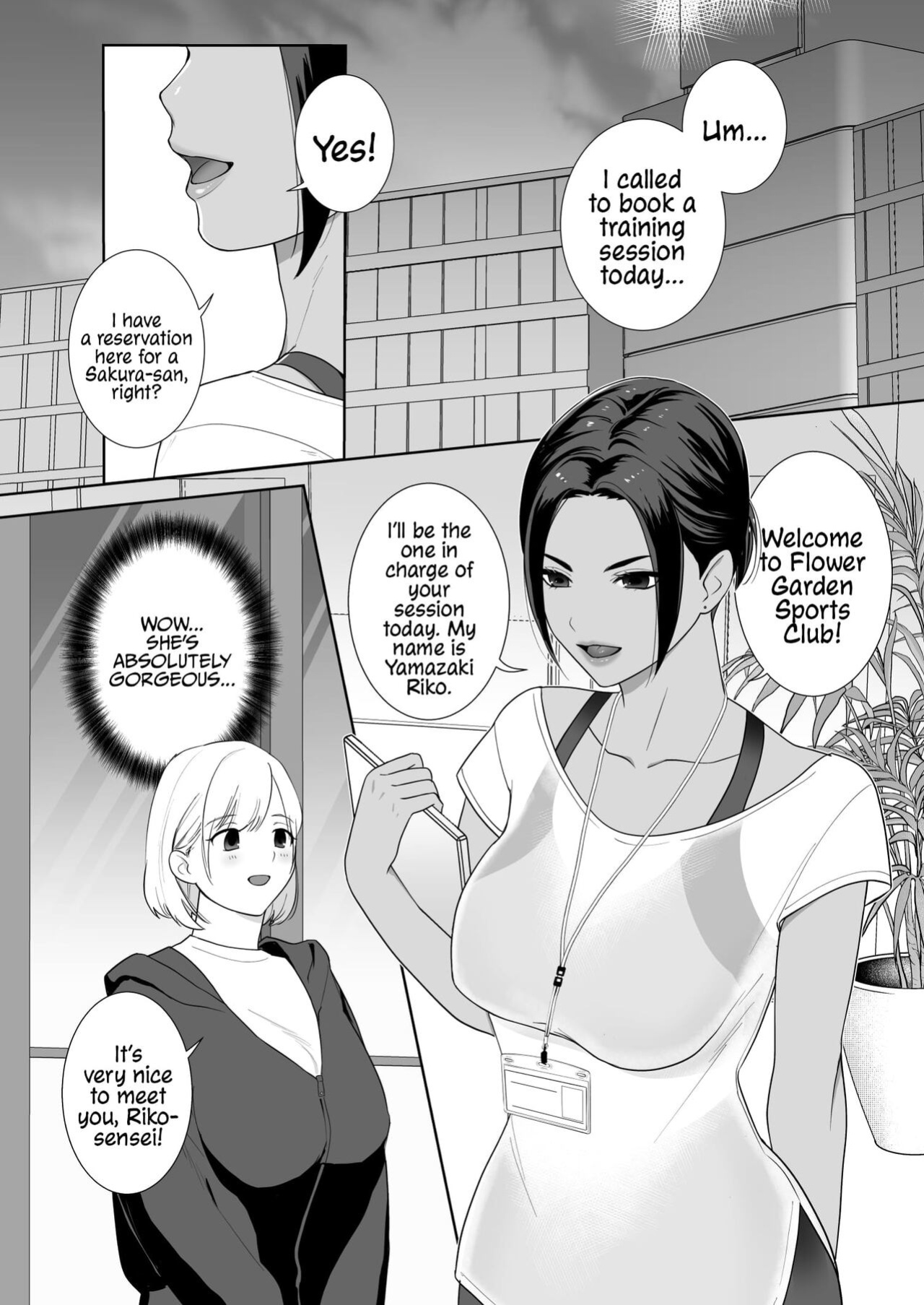 [Ikinariya (Ikinari)] Futanari x Fitness! [Mr_Person]