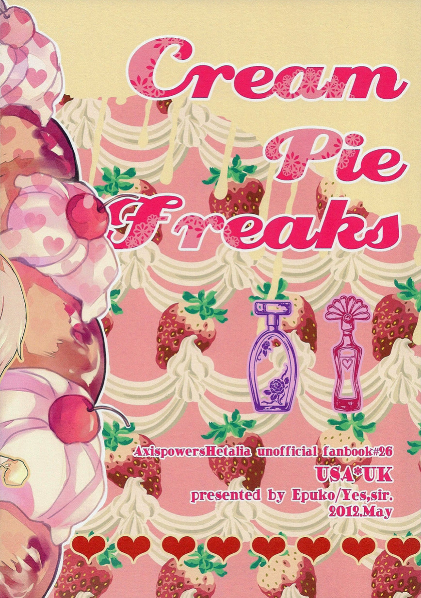(SUPER21) [Yes,sir. (Epuko)] Cream Pie Freaks (Axis Powers Hetalia) [OKFan]