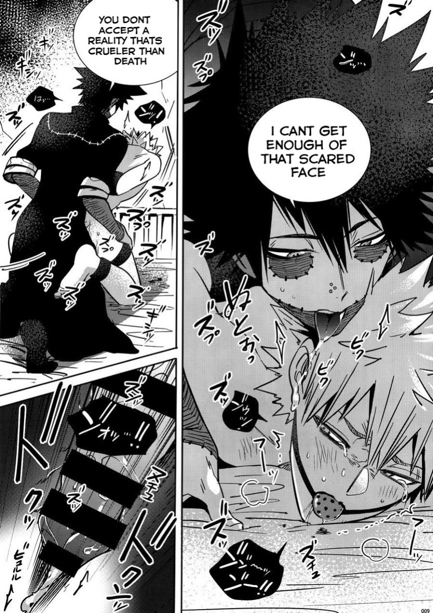(Hanjuku Hero Life 4) [APOLLO (JIRO)] BAD END (Boku no Hero Academia)