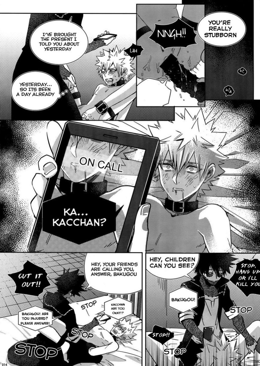 (Hanjuku Hero Life 4) [APOLLO (JIRO)] BAD END (Boku no Hero Academia)