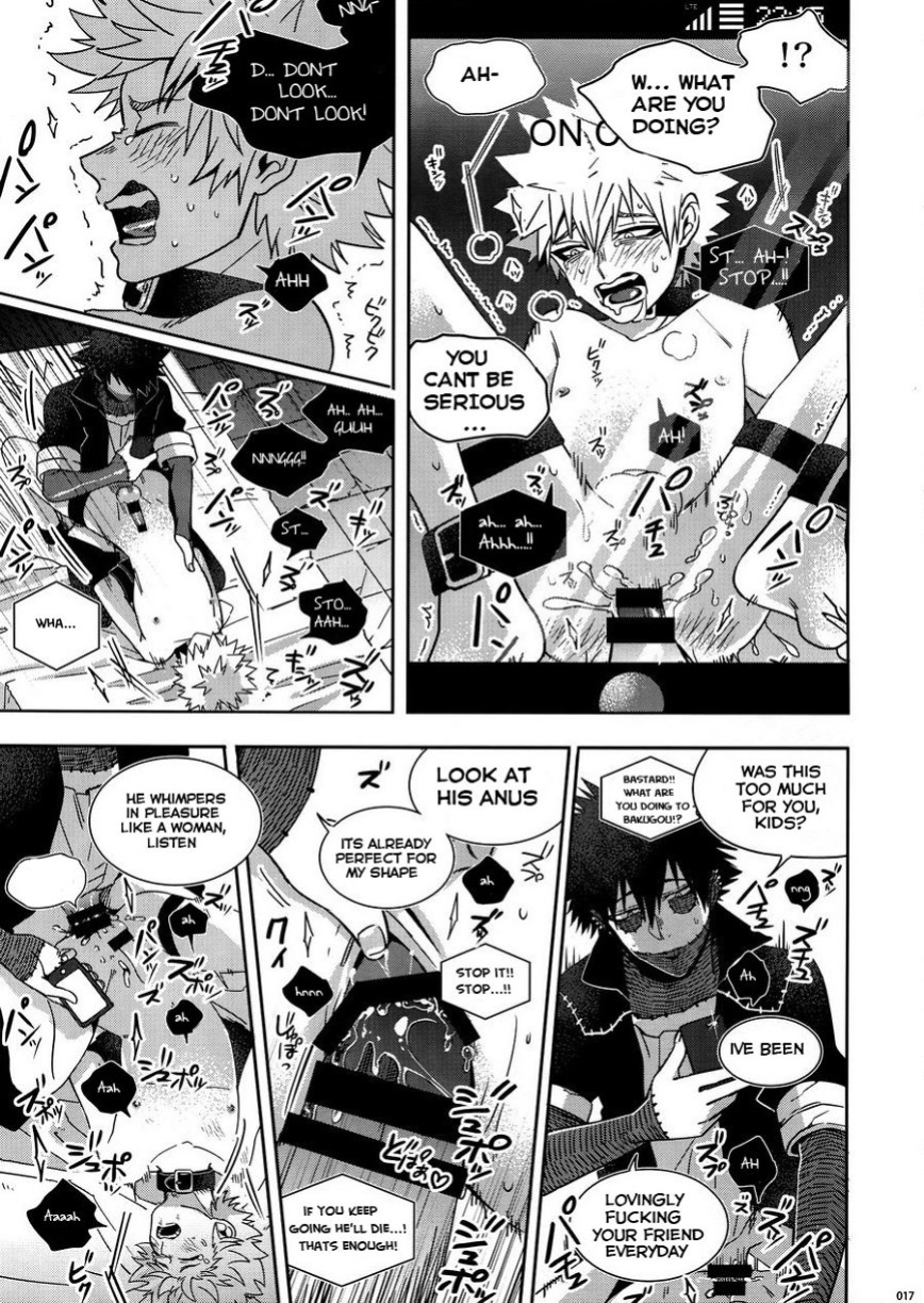 (Hanjuku Hero Life 4) [APOLLO (JIRO)] BAD END (Boku no Hero Academia)