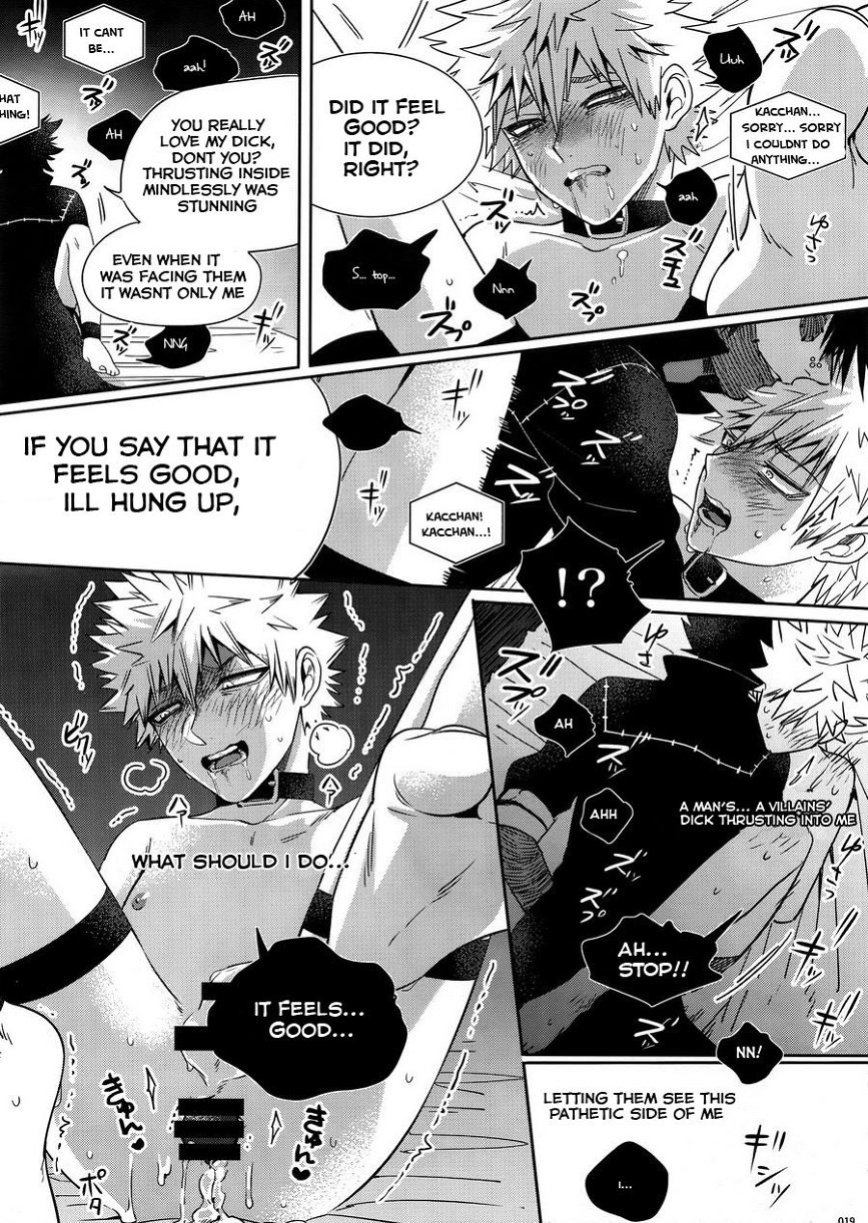 (Hanjuku Hero Life 4) [APOLLO (JIRO)] BAD END (Boku no Hero Academia)