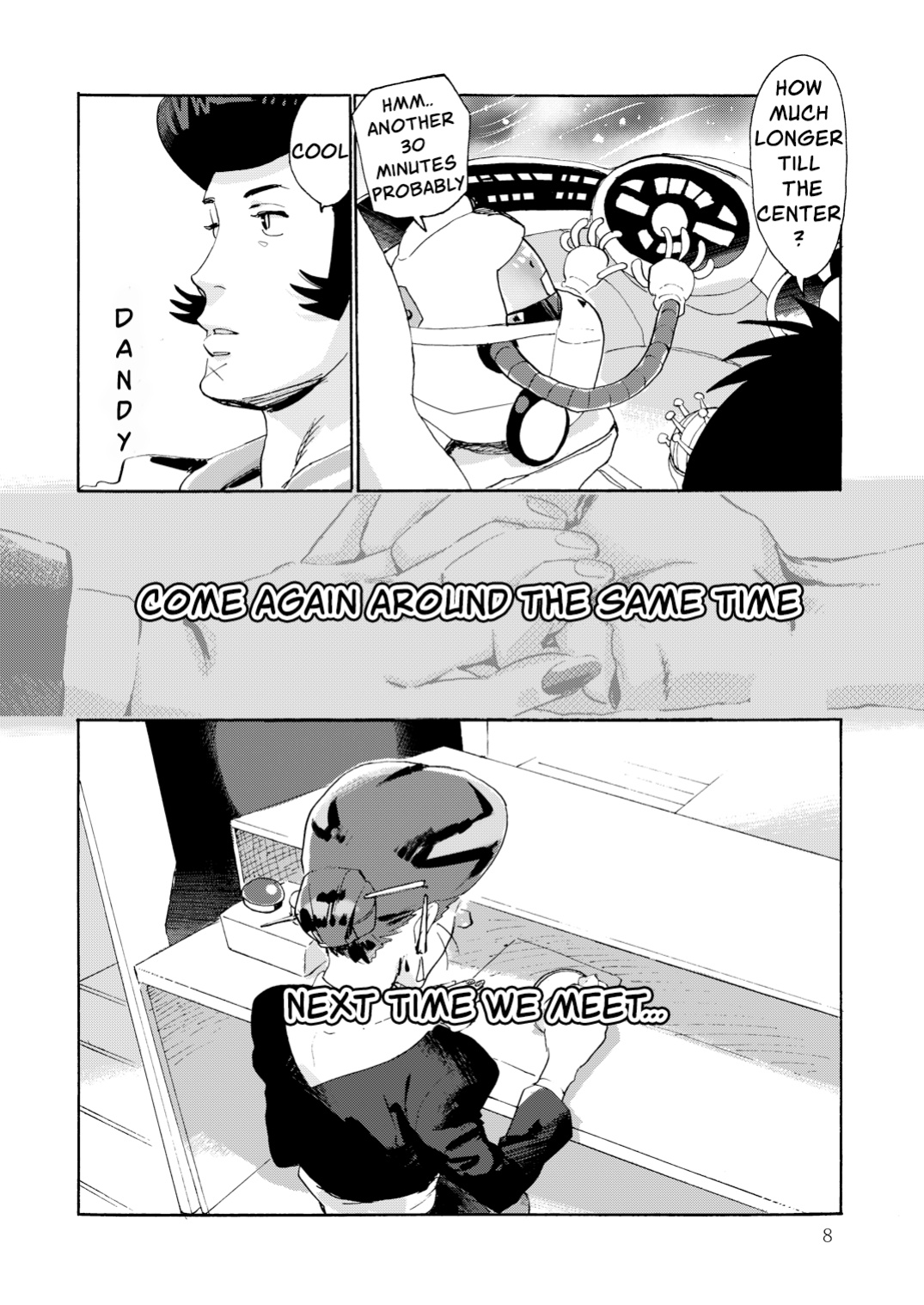 (Mizubuchi Maki) Satellite Serenade -Another dimension- (Space☆Dandy) [GangWeedTranslations]