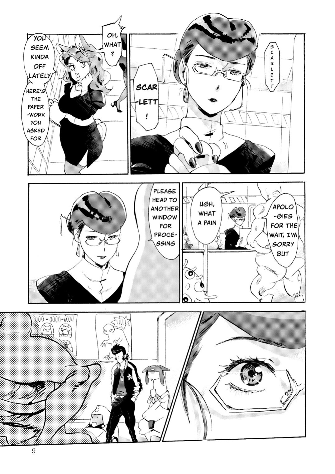 (Mizubuchi Maki) Satellite Serenade -Another dimension- (Space☆Dandy) [GangWeedTranslations]