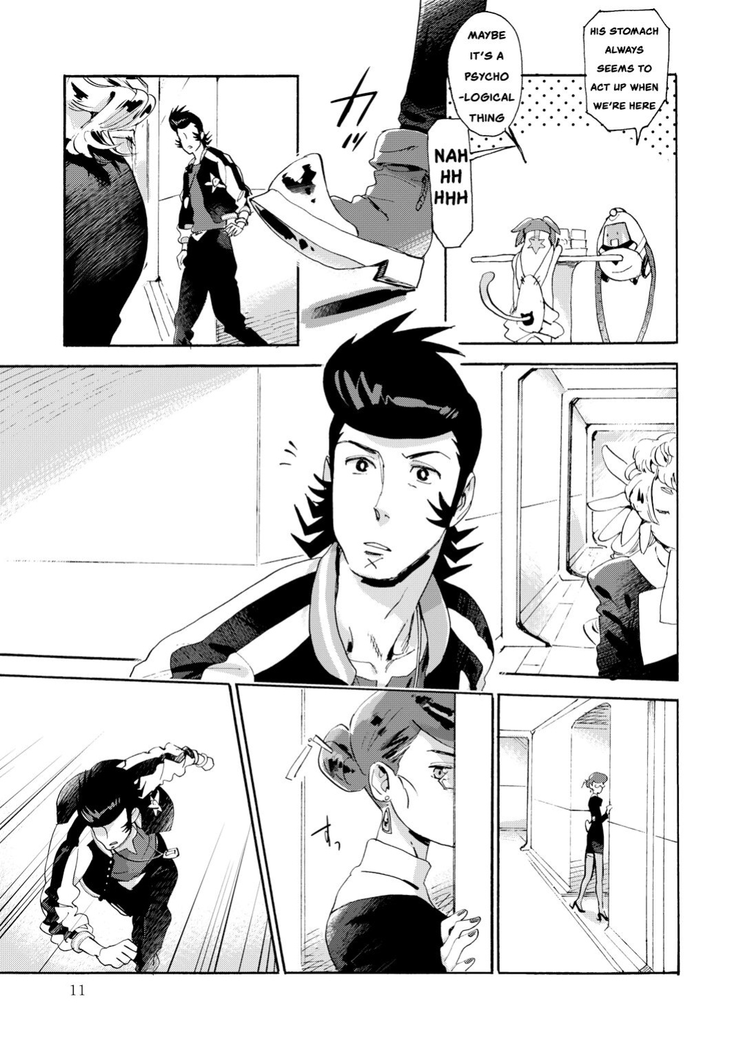 (Mizubuchi Maki) Satellite Serenade -Another dimension- (Space☆Dandy) [GangWeedTranslations]