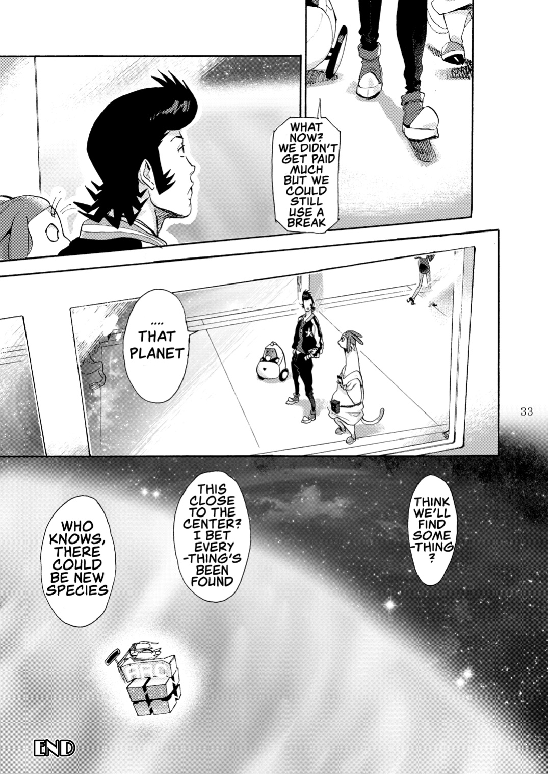 (Mizubuchi Maki) Satellite Serenade -Another dimension- (Space☆Dandy) [GangWeedTranslations]