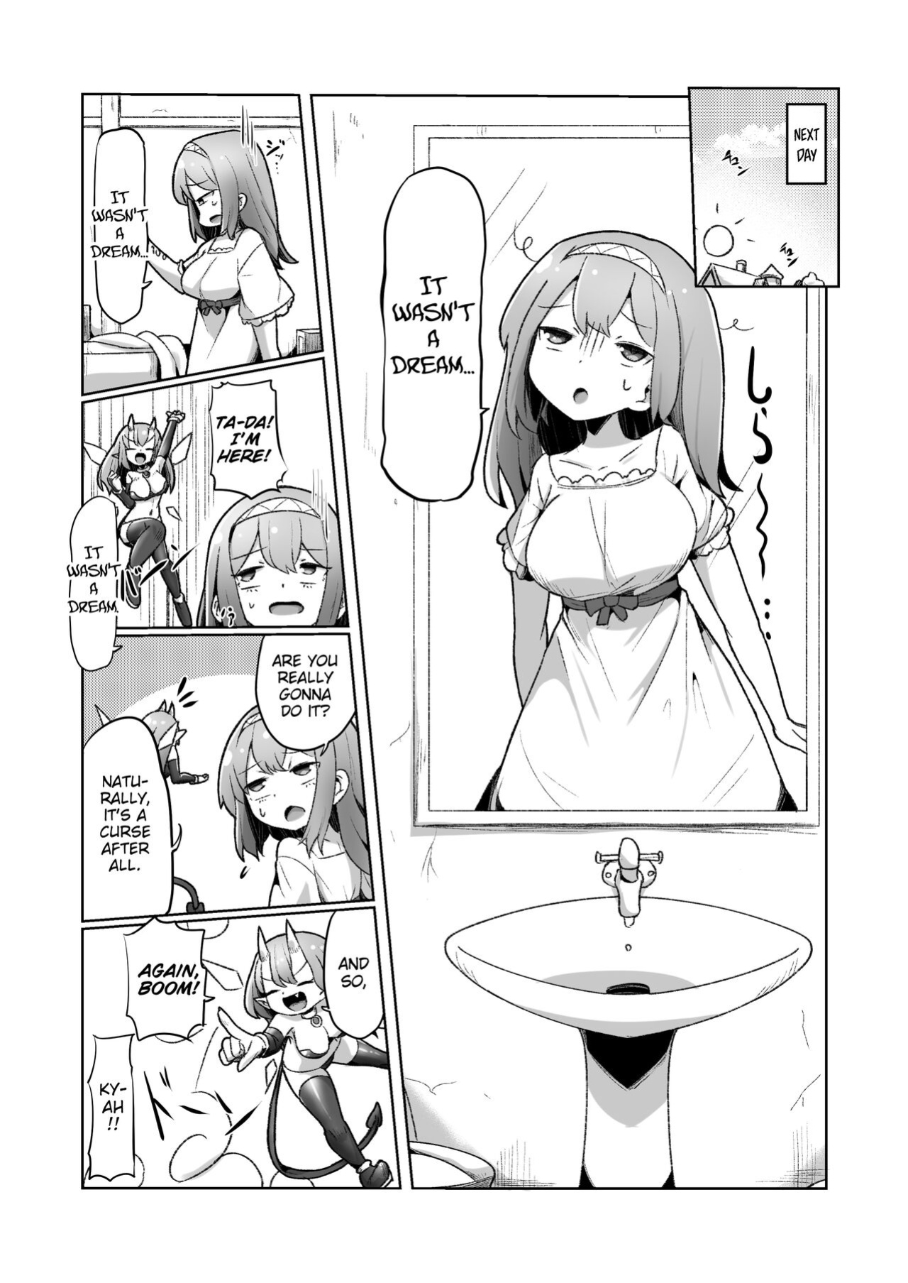 [Echie Kokufuku Aka (Monota)] 1-sshuukan no Aida 100-kai Zecchou shitara Kore kara Tsuku BaSta ga Isshou Kaijo dekinaku naru Noroi no Ohanashi [MrBubbles]