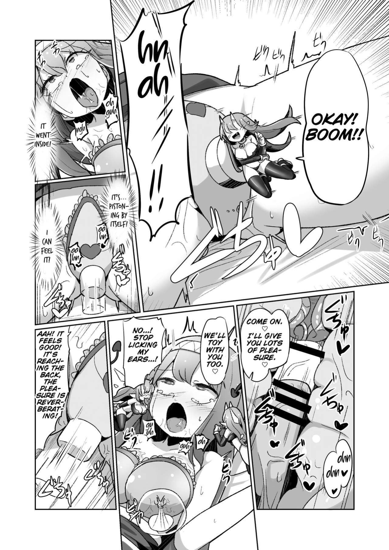 [Echie Kokufuku Aka (Monota)] 1-sshuukan no Aida 100-kai Zecchou shitara Kore kara Tsuku BaSta ga Isshou Kaijo dekinaku naru Noroi no Ohanashi [MrBubbles]