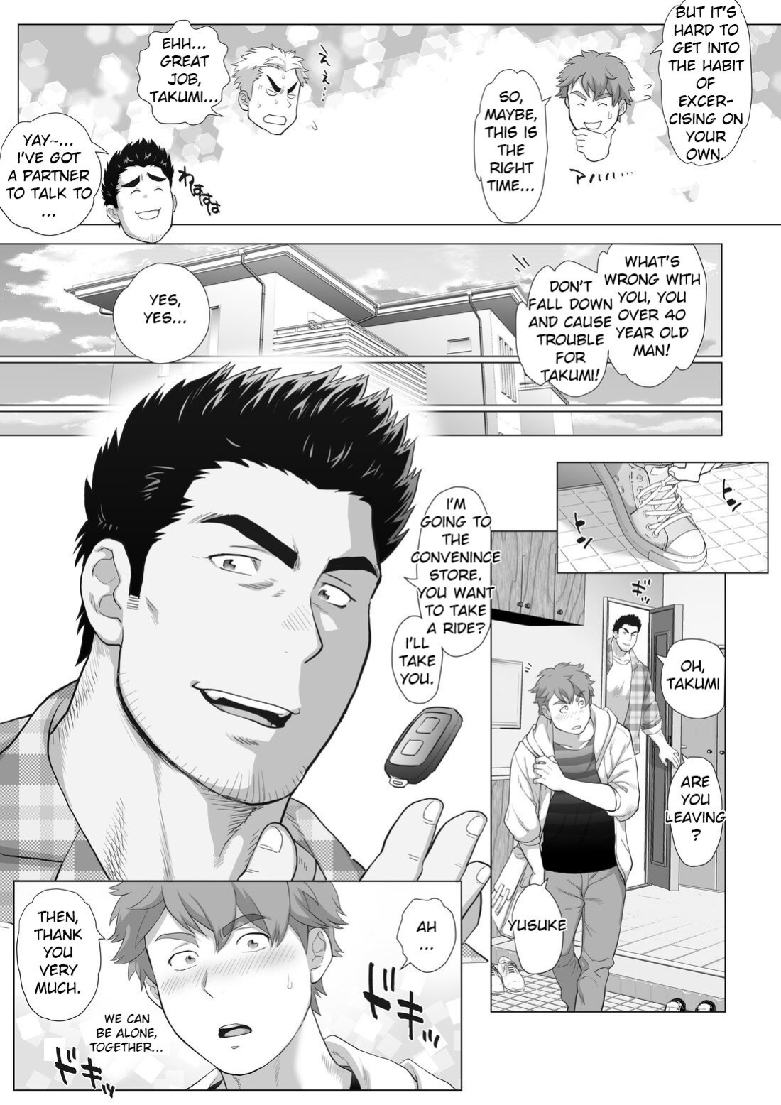 [Ochaocha Honpo (Chabashira Tatsukichi)] Tomodachi no Otou-san ~Mada Kaeritakunai Takumi-kun Hen~ | Friend's Dad ~I don't want to go home yet Takumi Version~ Ch. 11