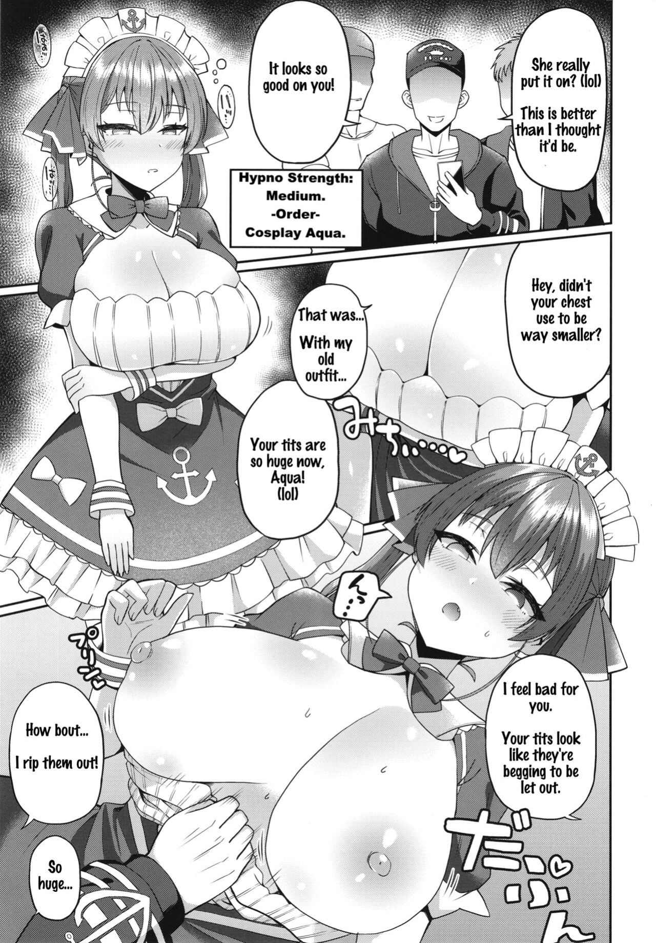 [Kuzu no Mokuzu (Kuzu no Mokuzu)] Senchou Saimin (Houshou Marine) [InoueQuality]