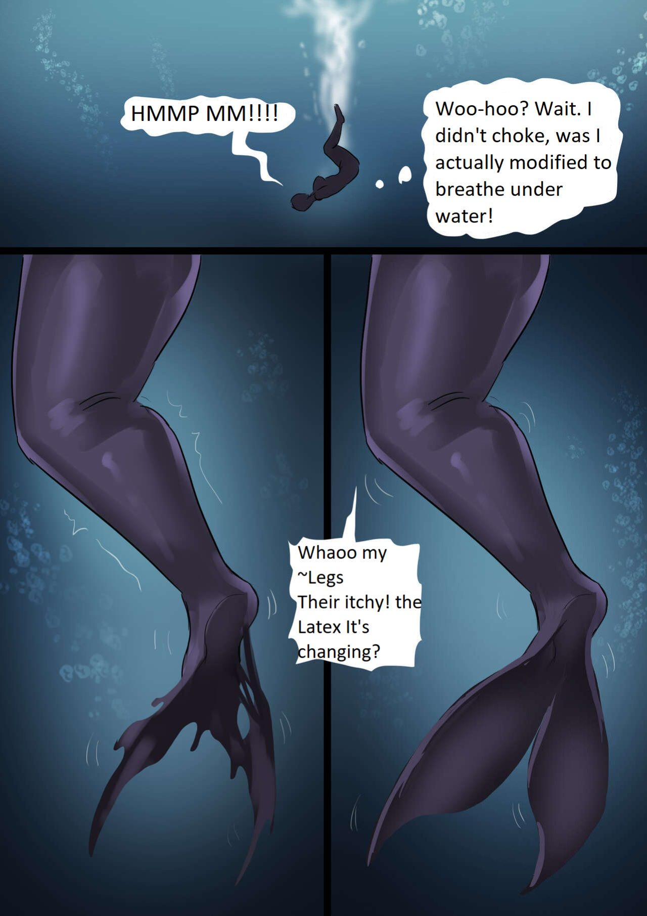 Artificial mermaid