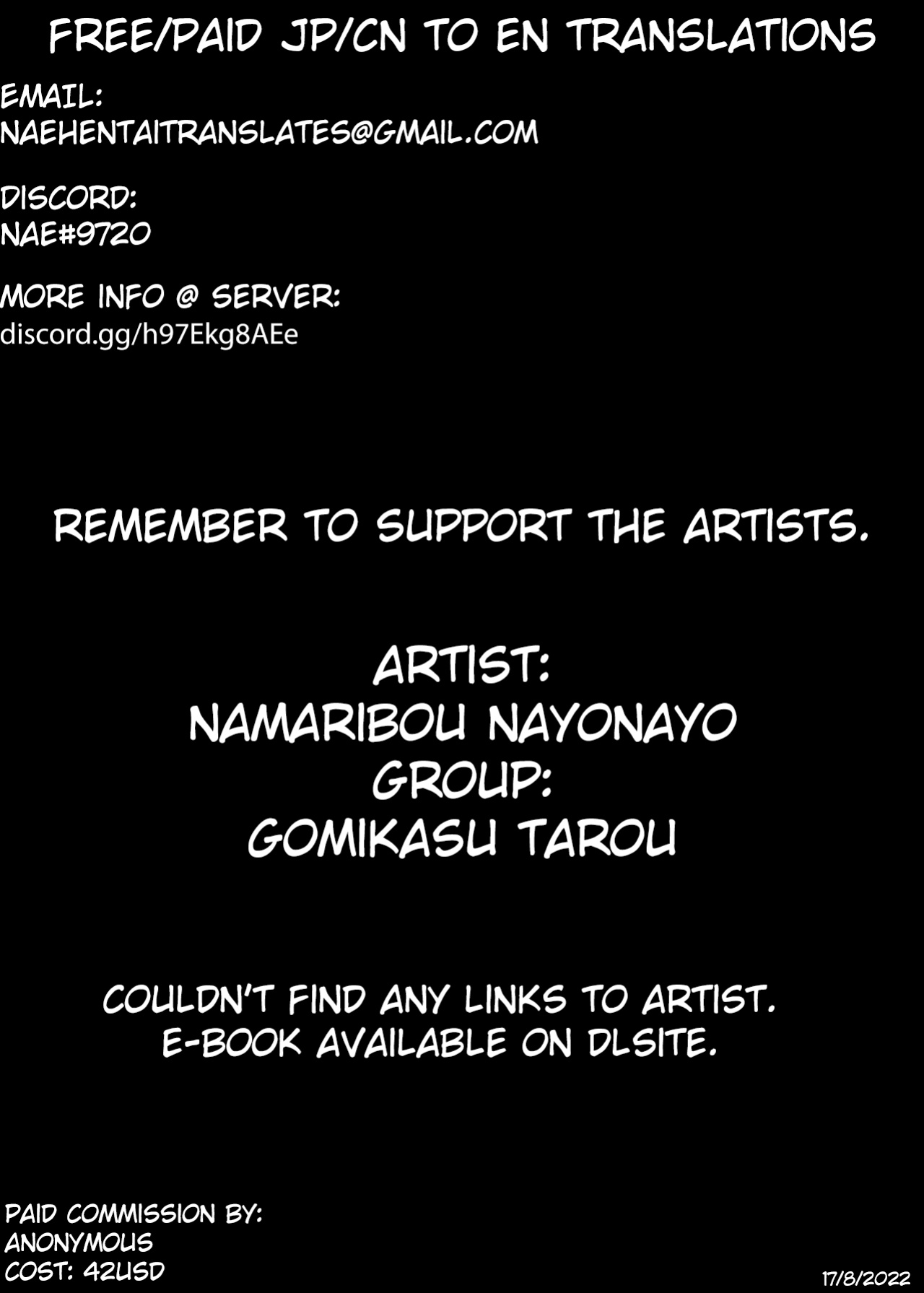 [Gomikasu Tarou (Namaribou Nayonayo)] Tomodachi no Gibo to Ane ni Yuuwaku Sareru Hanashi Kouhen | A Tale of the Temptation of My Friend's Stepmom and Sister, Sequel