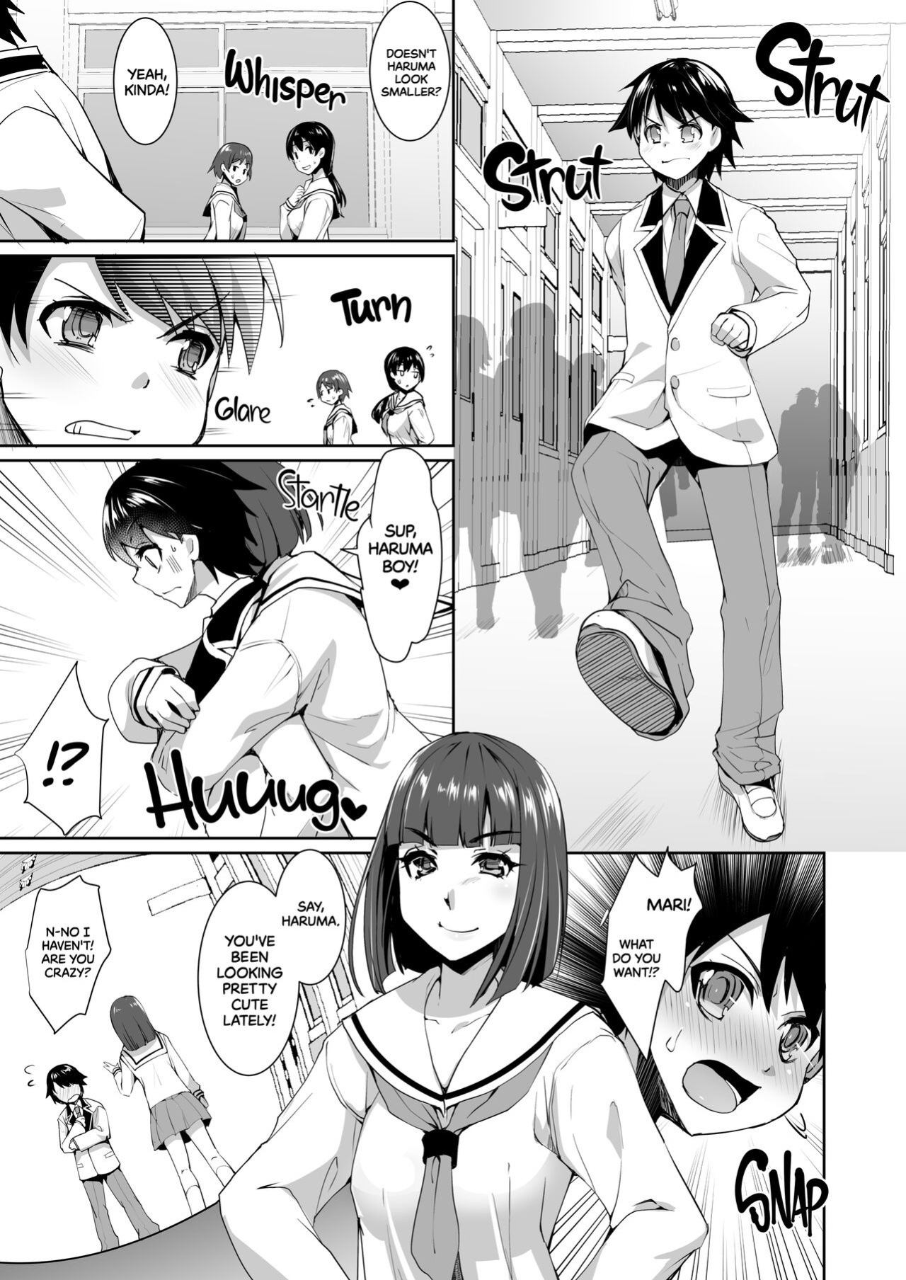[tsxy (Kouki Kuu)] Joseika Kareshi o Hazukashimechae! | Boyfriend to Girlfriend Bully Galore!