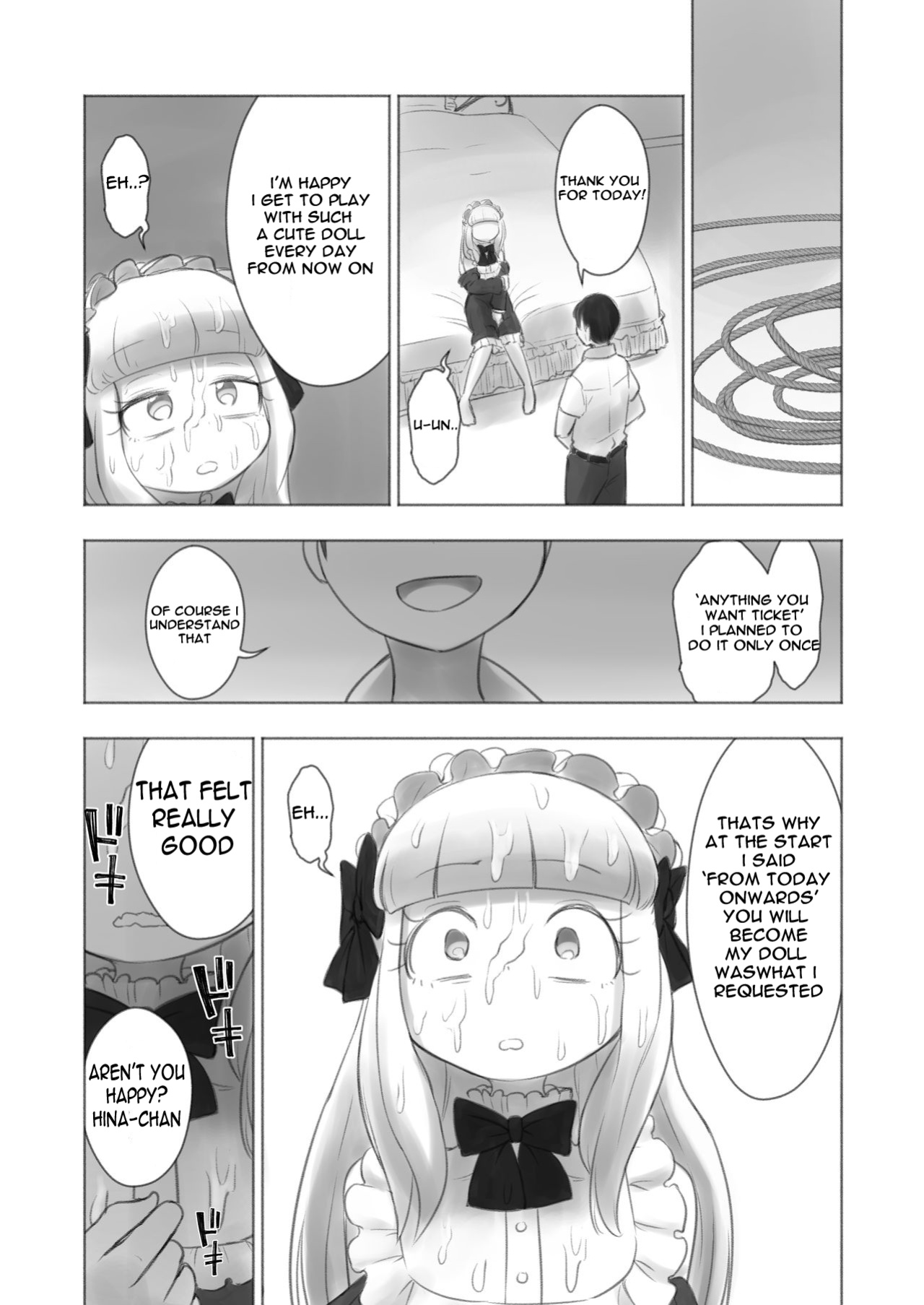 [KANAOSU (Kana)] Kyou Kara Boku wa Kinbaku Ningyou | Starting Today I am A Bondage Doll [Angel Translations]