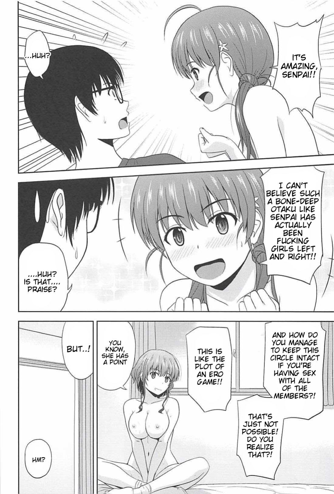 (C94) [G-SCAN CORP. (Satou Chagashi)] Shinsei Saenai Kanojo-tachi no Rinri Shinsakai (Saenai Heroine no Sodatekata) [Tigoris Translates]