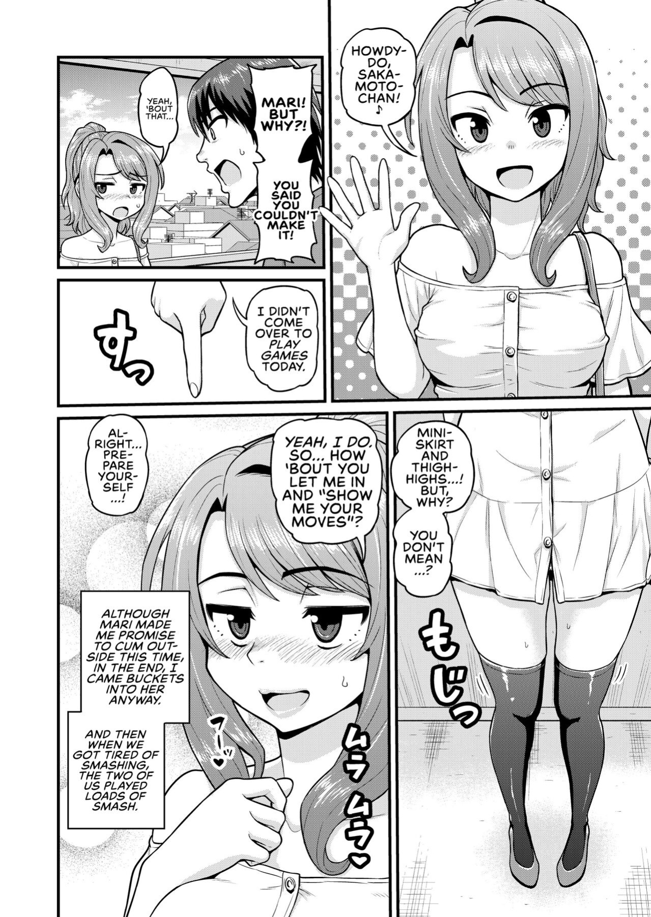 [Chimamire Yashiki (Gachonjirou)] Game Tomodachi no Onnanoko to Yaru Hanashi | Smashing With Your Gamer Girl Friend [head empty]