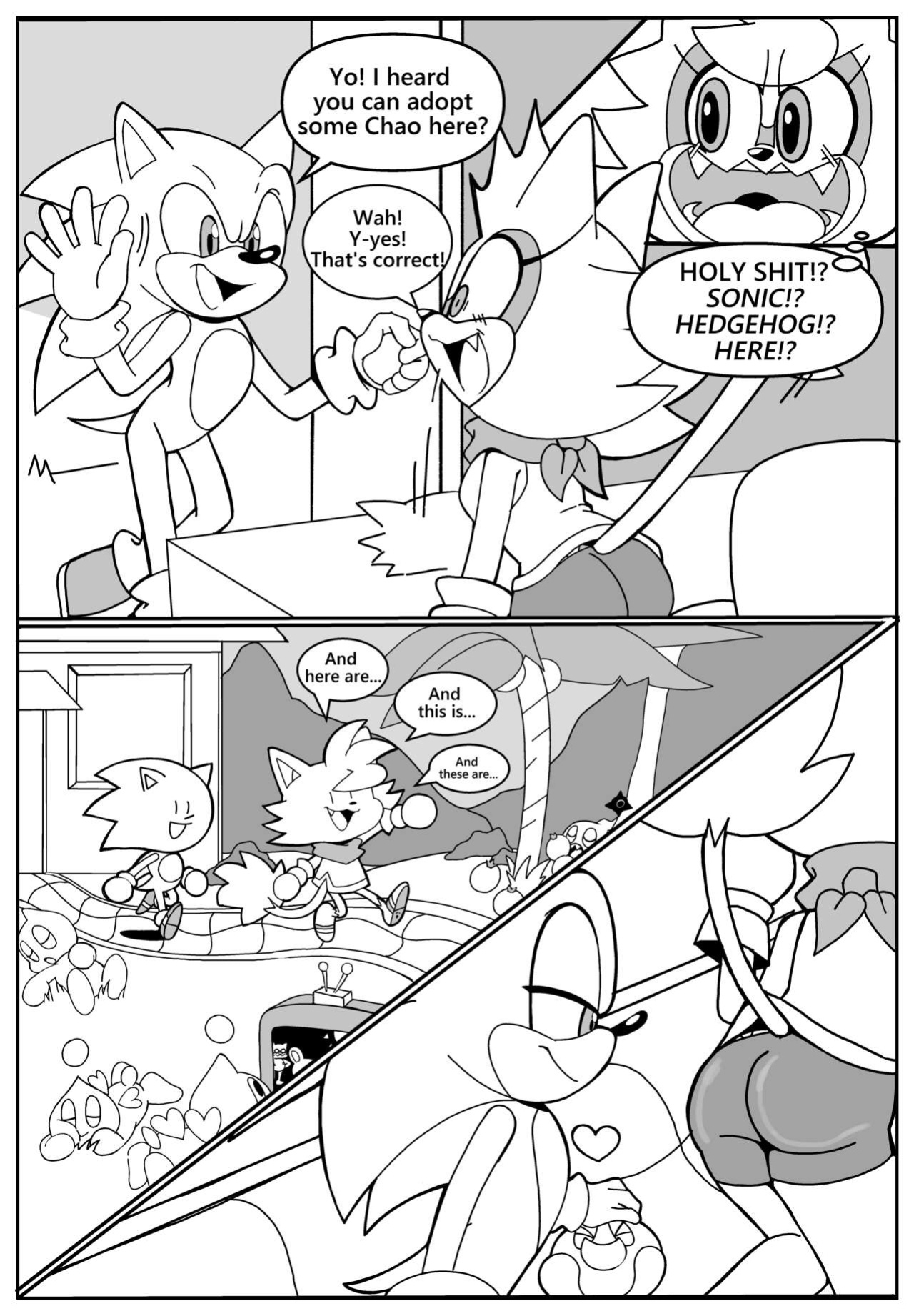 [Senshion] At Your Service (Sonic The Hedgehog)