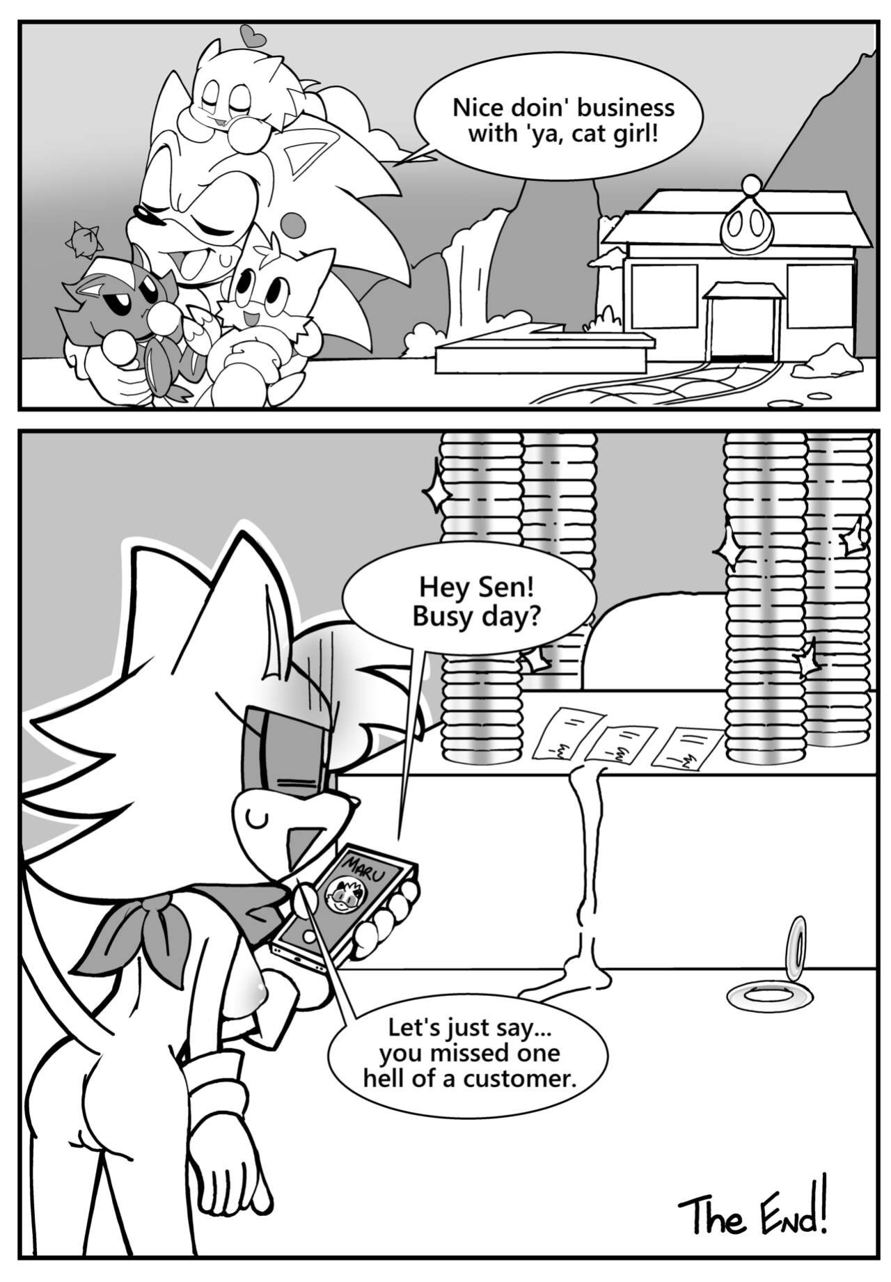 [Senshion] At Your Service (Sonic The Hedgehog)