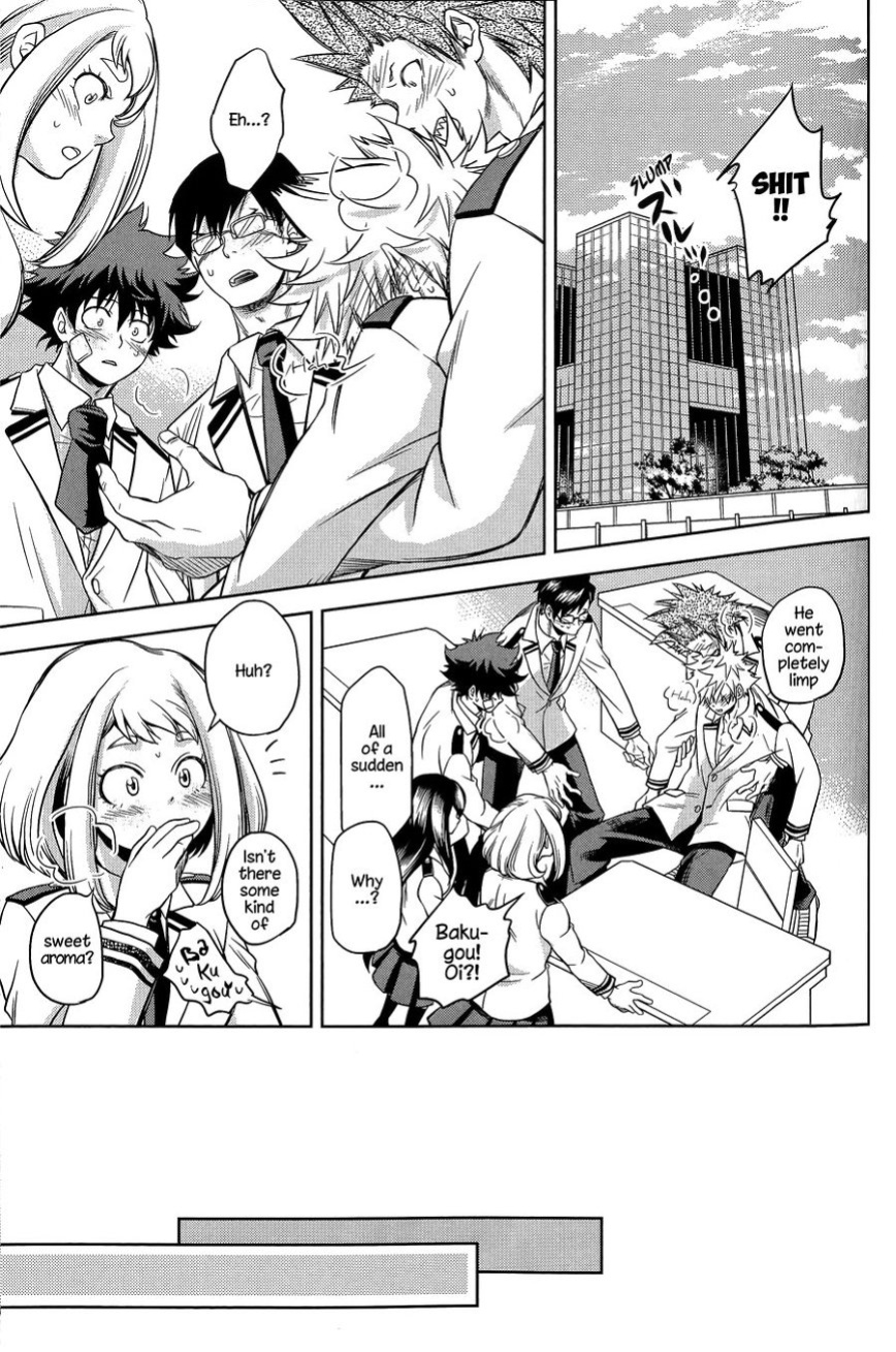 (C91) [Itadaki Cat (Nekota Kojirow, Akechi Misato)] Amai Nioi | Sweet Scent (Boku no Hero Academia) [Shousanki] [Incomplete]
