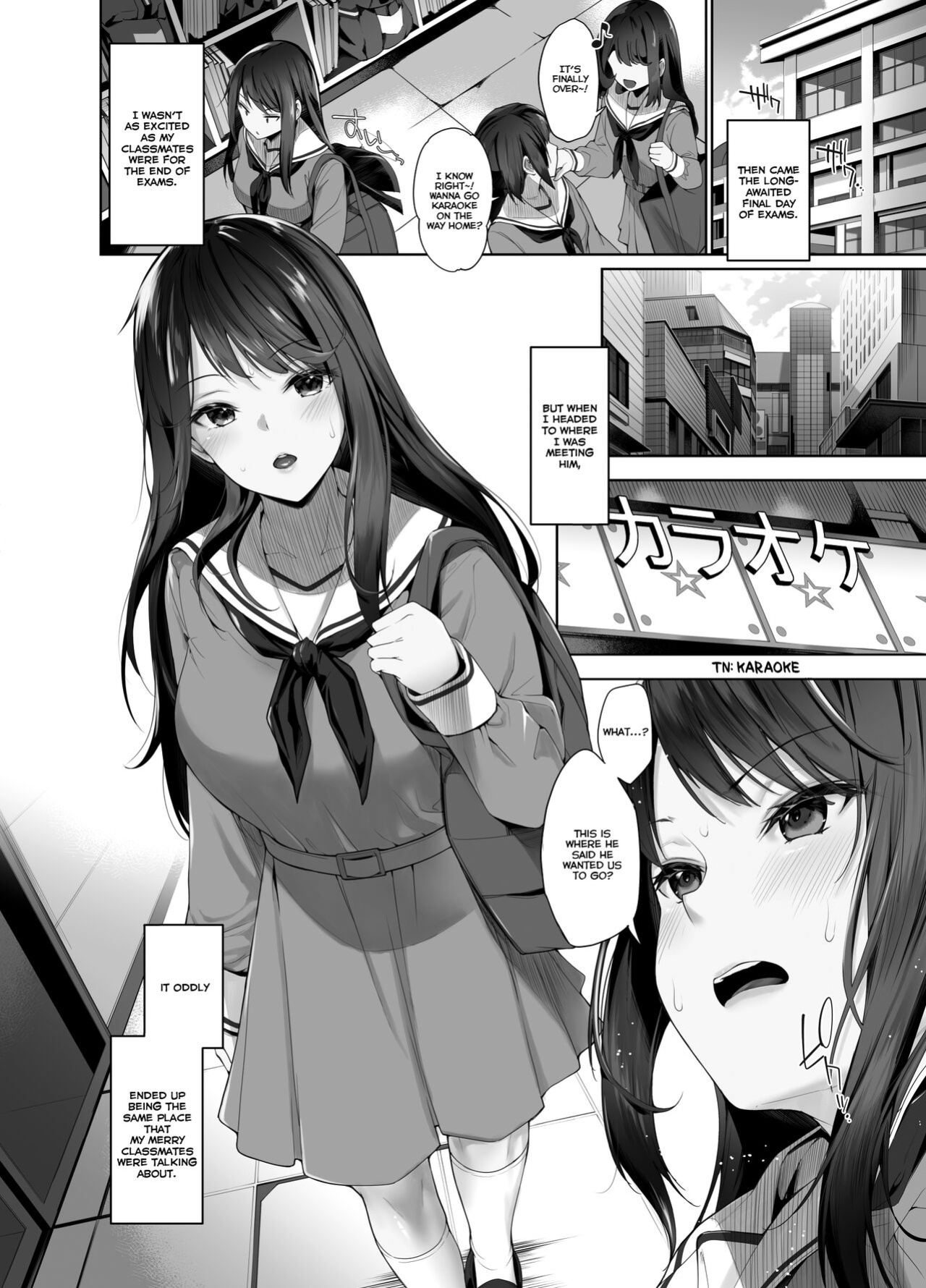 [Setsunasamidare (Amasora Taichi)] Boku to Rina Senpai no Himitsu no Bukatsudou ~Mysterious na Senpai ga Hatsujou Shite H ni Muchuu ni Naru Hanashi~ [Zaku Scans]