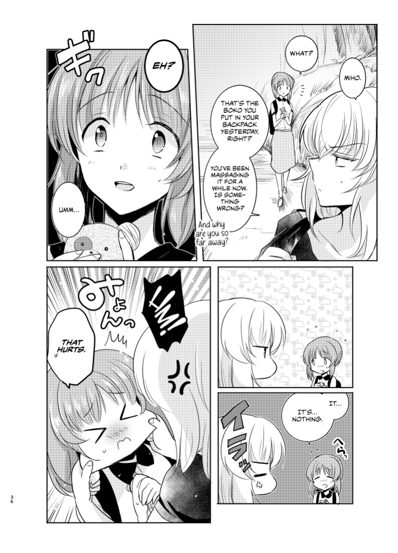 [Tetsukazuno Ao. (Emilio)] Futarikiri no Natsu | A Summer With Just the Two of Us (Girls und Panzer) [CulturedCommissions]
