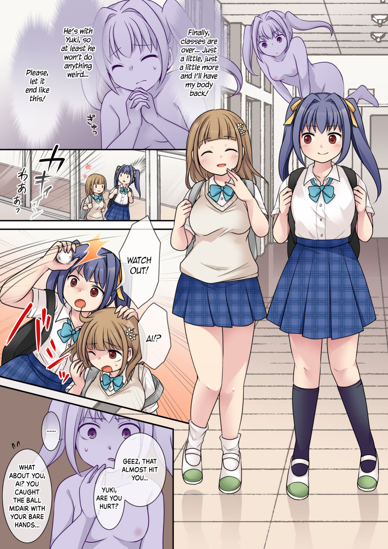 [Hairu Nukemichi (Kuratsuka Riko)] Jibakurei no Doukyuusei ni Nottorareta Atashi [Kinsei Translation]