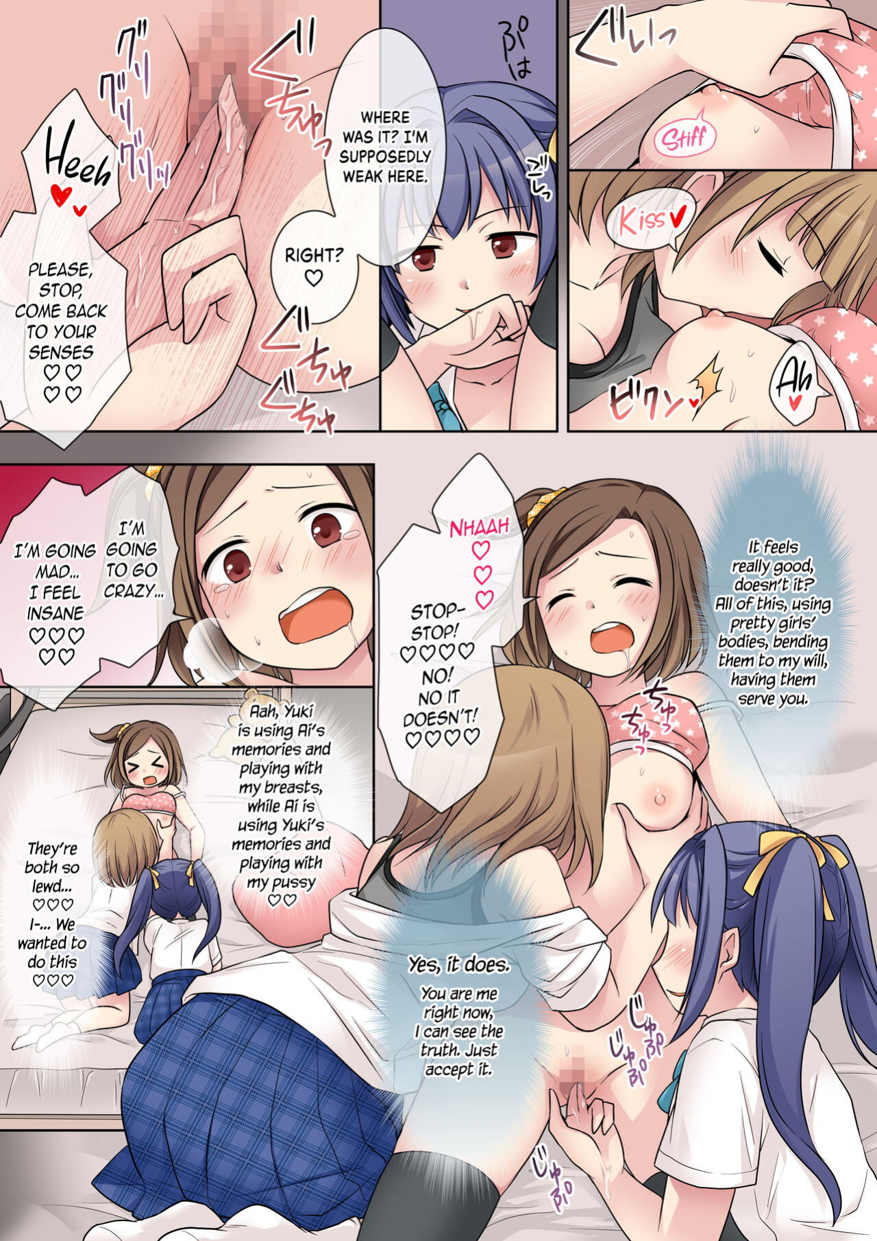 C04- [Hairu Nukemichi (Kuratsuka Riko)] Jibakurei no Doukyuusei ni Nottorareta Atashi-"Tachi" [Kinsei Translations]