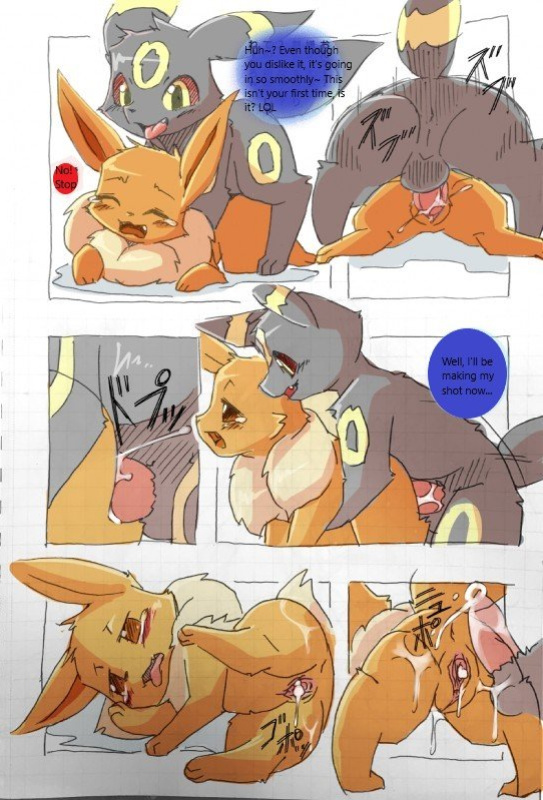 Umbreon and Eevee