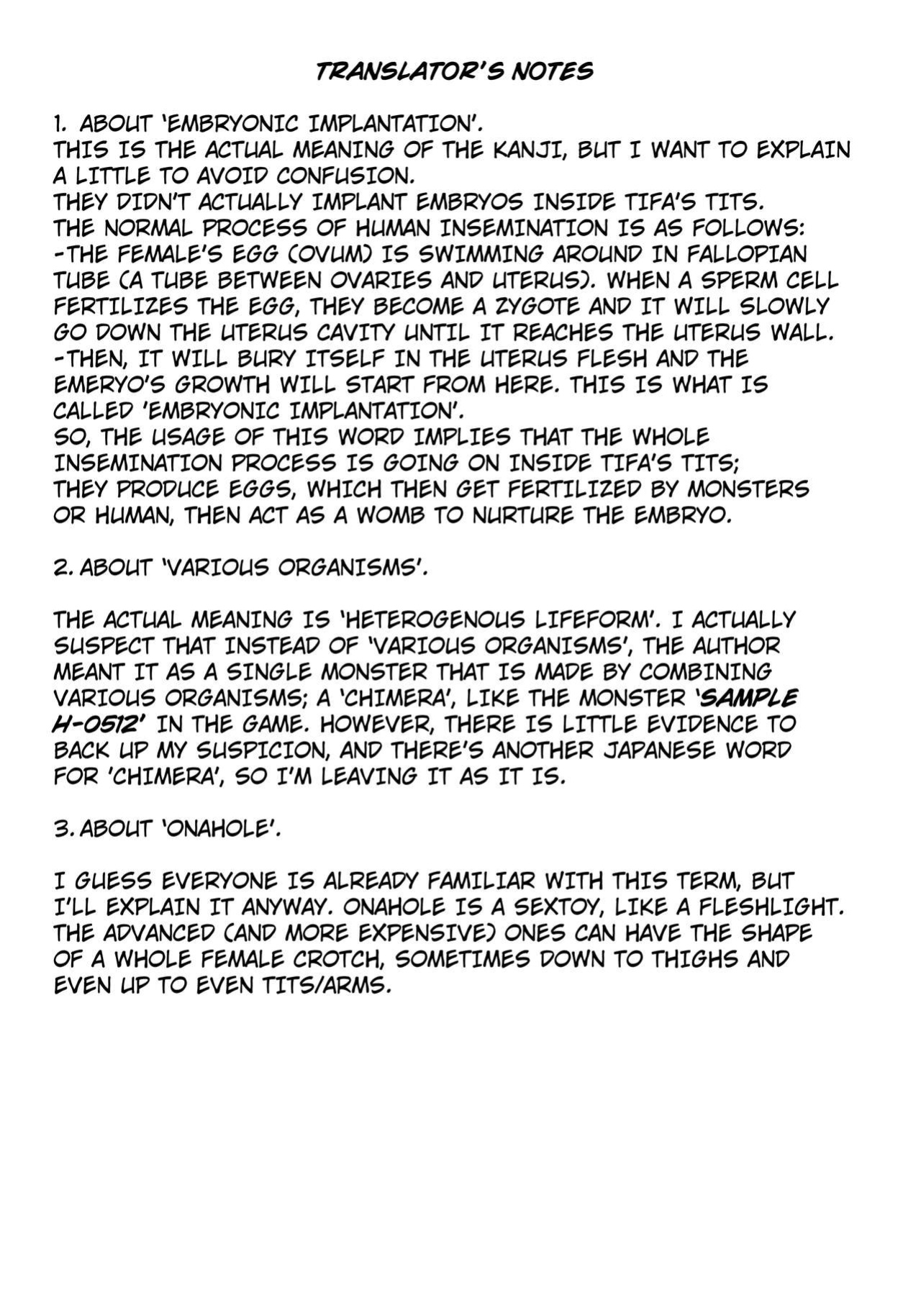 (C99) [OVing (Obui)] Sample H0539 Kouhai Report (Final Fantasy VII) [Kuraudo]