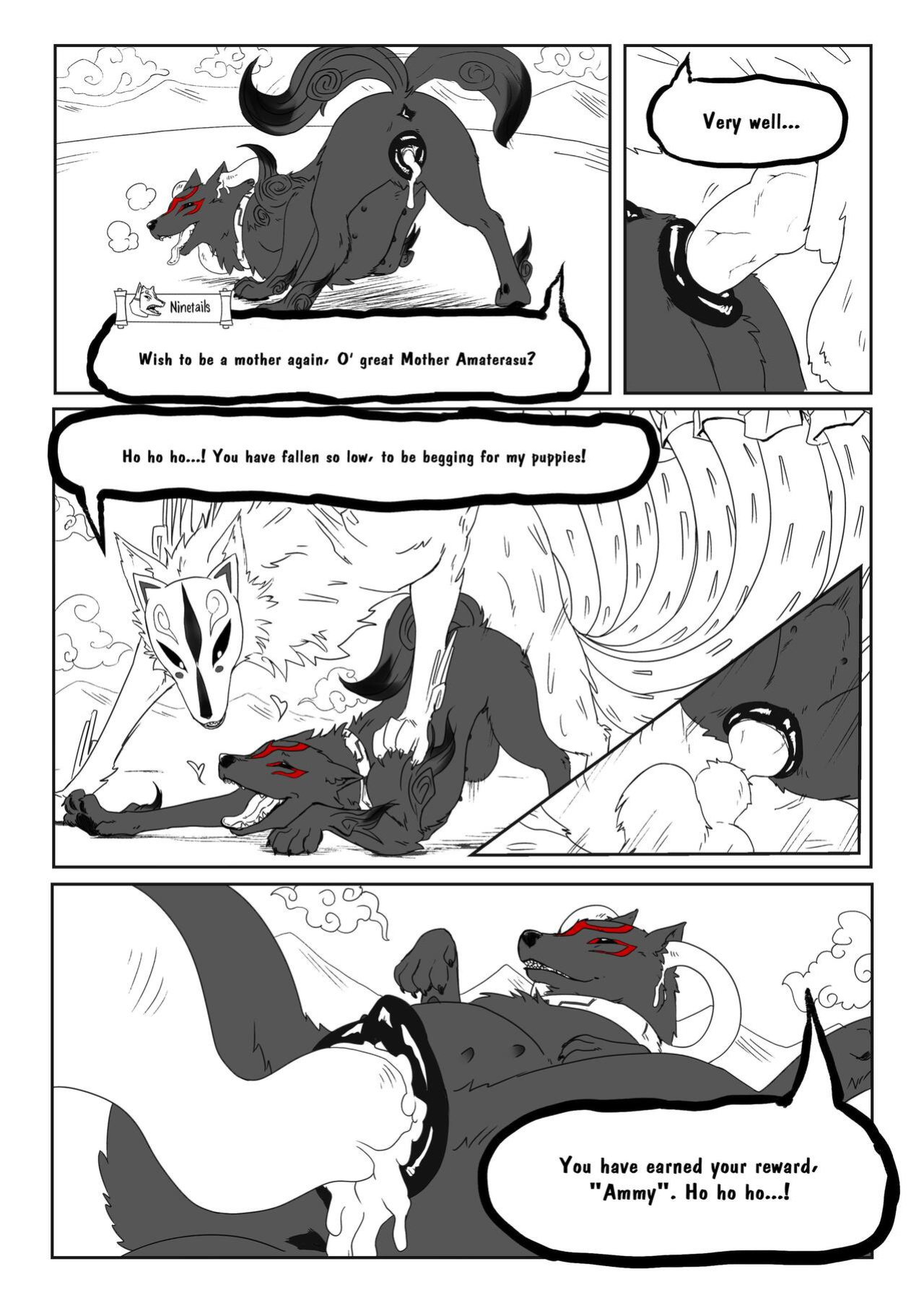 [perunagekko] Forced Eclipse (Okami)