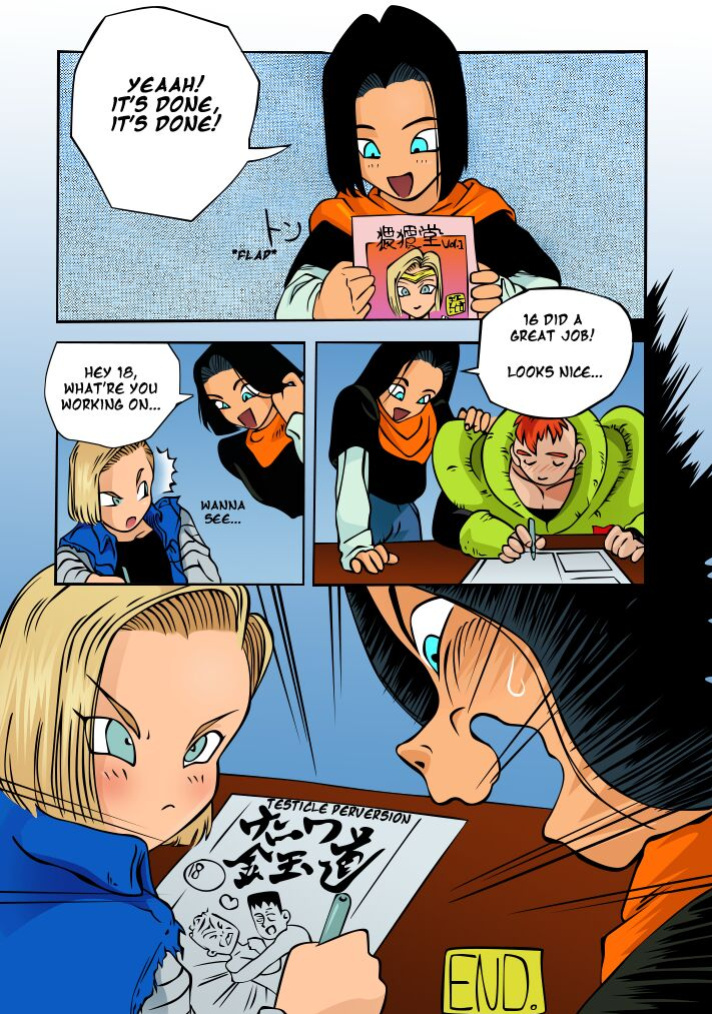 [Iwasaki Tatsuya] Romantic No. 17 (Dragon Ball Z) [Colorized]