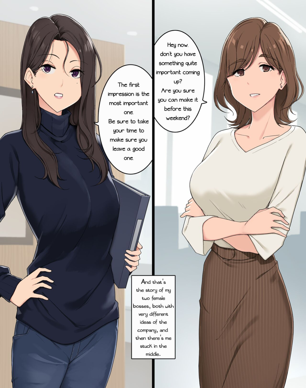 [Wakamatsu] Onna Joushi Futari ni Ryougawa kara Semerarete Nou Bug-rasareru Hanashi [PhantomsJoker]