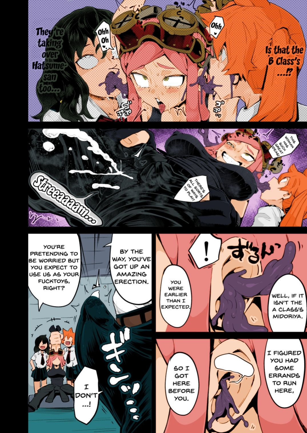 [slime_eer (Nutaunagi)] Boku to Nottori Villain Nakademia Vol. 3 (Boku no Hero Academia) [Dummie] [Colorized]