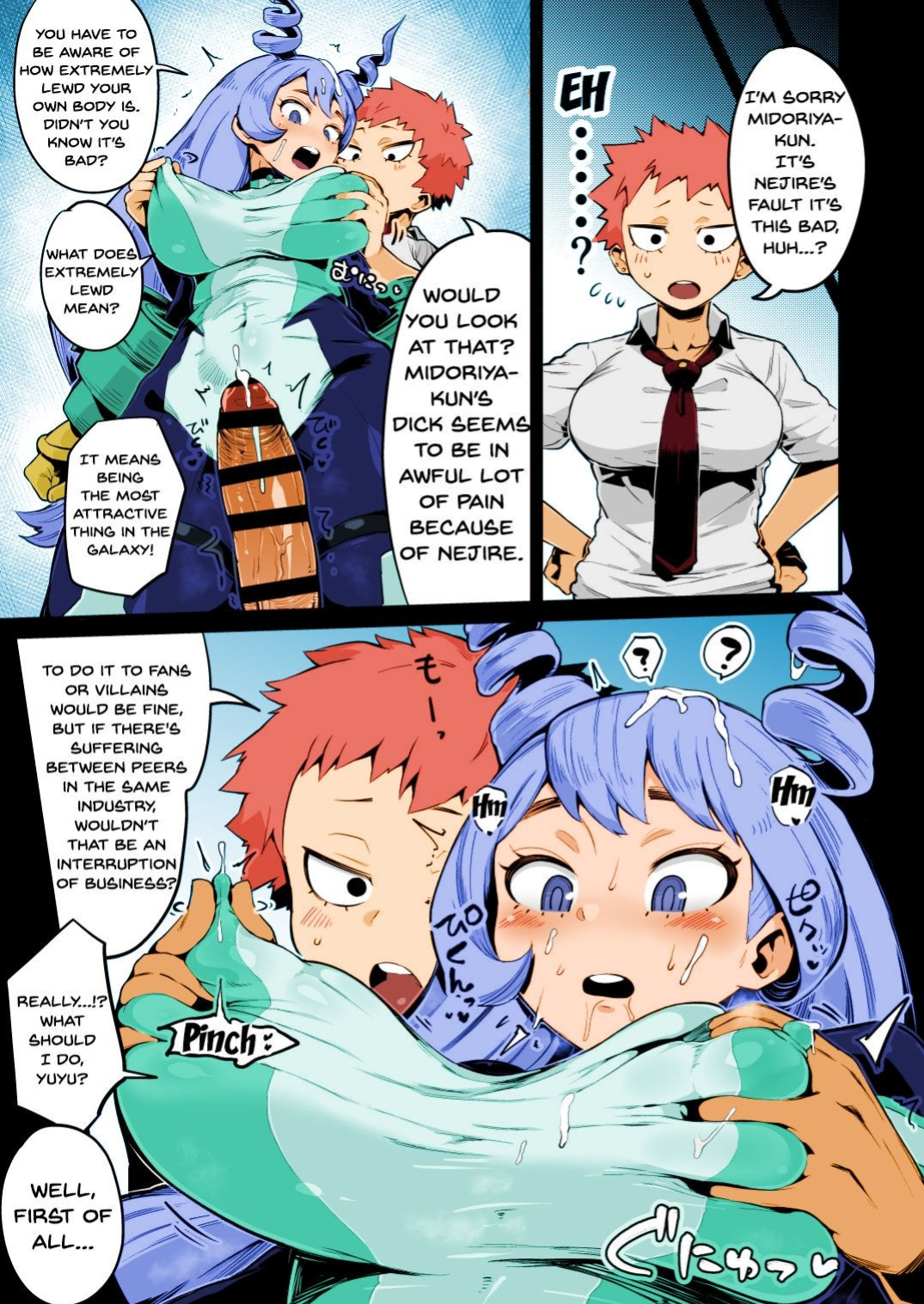 [slime_eer (Nutaunagi)] Boku to Nottori Villain Nakademia Vol. 3 (Boku no Hero Academia) [Dummie] [Colorized]