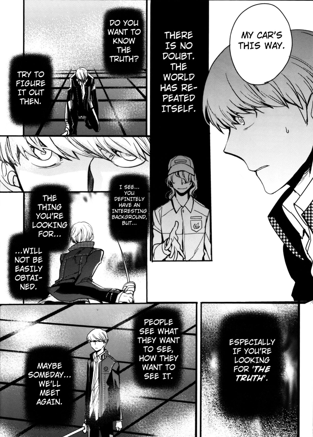 (CCOsaka100) [Magaimonoyasoinabashiten (Esukichizuru)] The End Of The World Volume 3 (Persona 4) [Kuraudo]