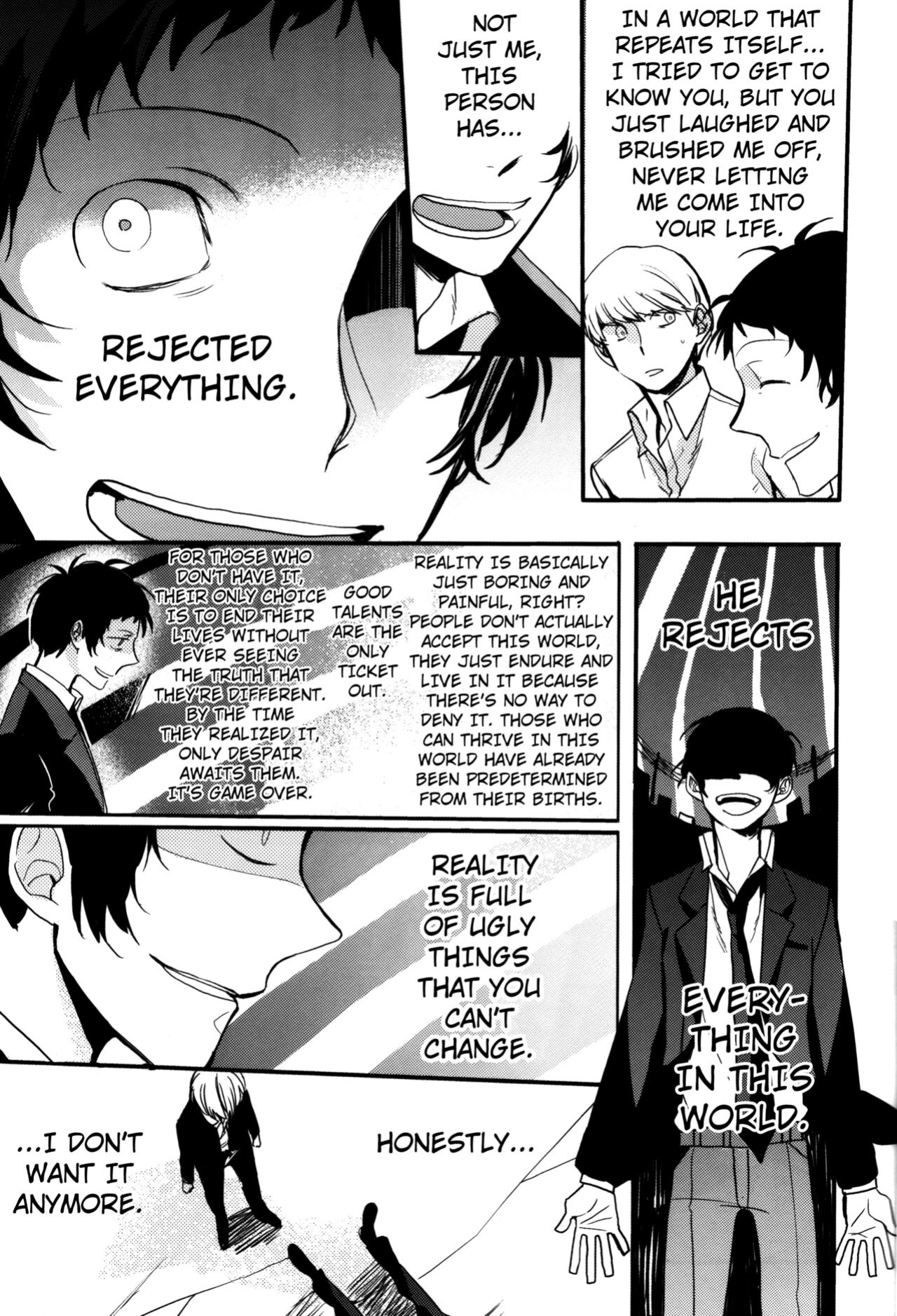 (CCOsaka100) [Magaimonoyasoinabashiten (Esukichizuru)] The End Of The World Volume 3 (Persona 4) [Kuraudo]