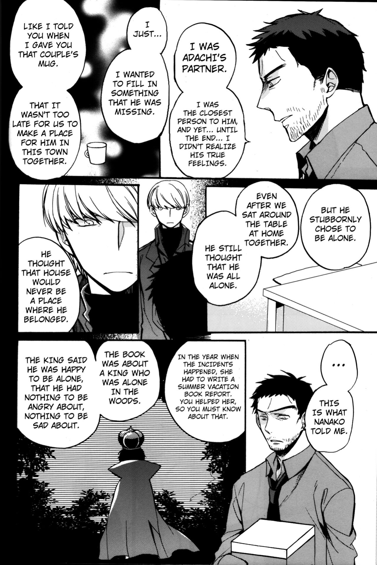 (CCOsaka100) [Magaimonoyasoinabashiten (Esukichizuru)] The End Of The World Volume 3 (Persona 4) [Kuraudo]