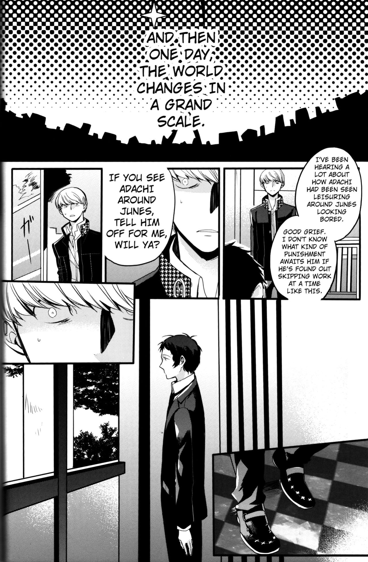 (CCOsaka100) [Magaimonoyasoinabashiten (Esukichizuru)] The End Of The World Volume 3 (Persona 4) [Kuraudo]