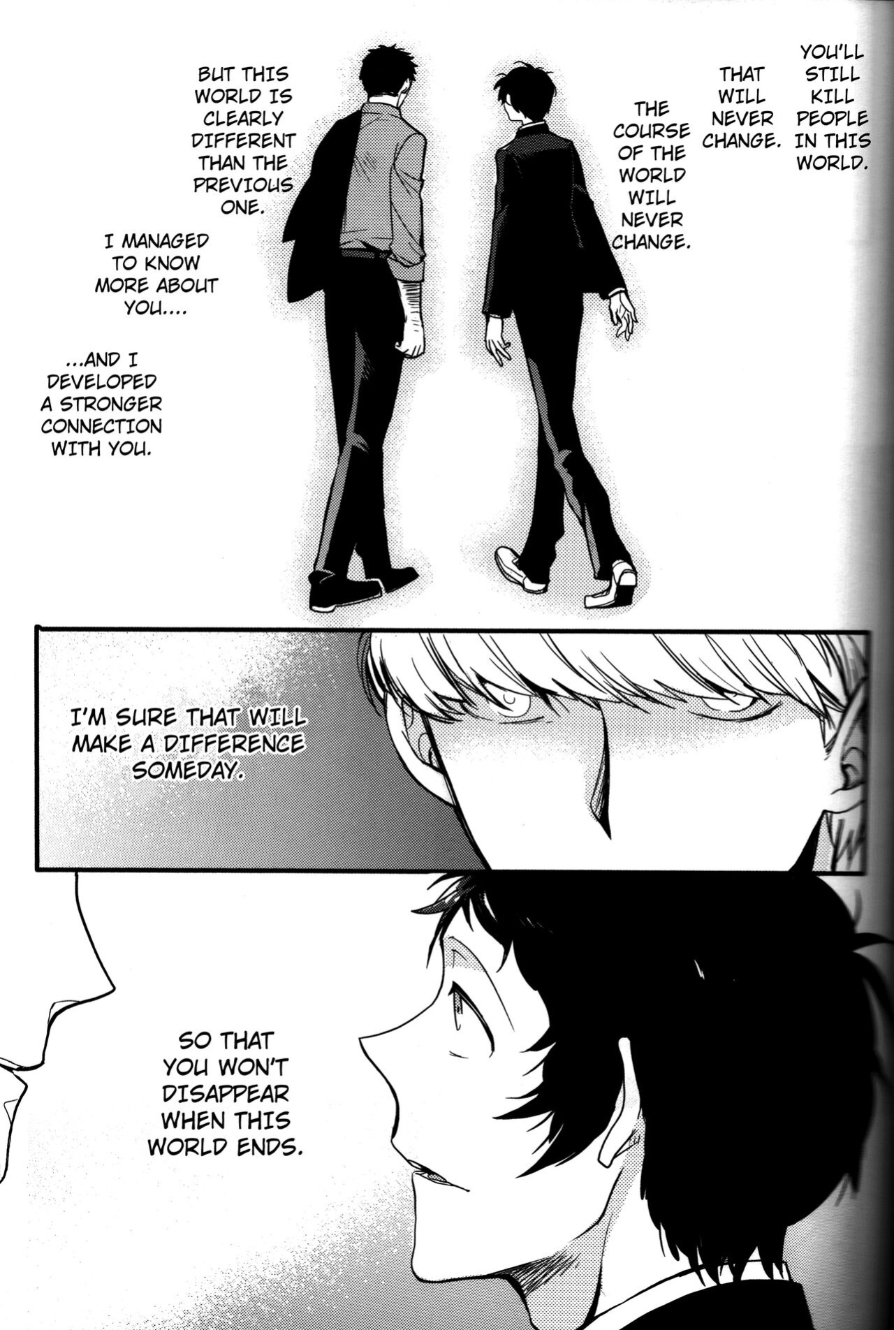 (CCOsaka100) [Magaimonoyasoinabashiten (Esukichizuru)] The End Of The World Volume 3 (Persona 4) [Kuraudo]