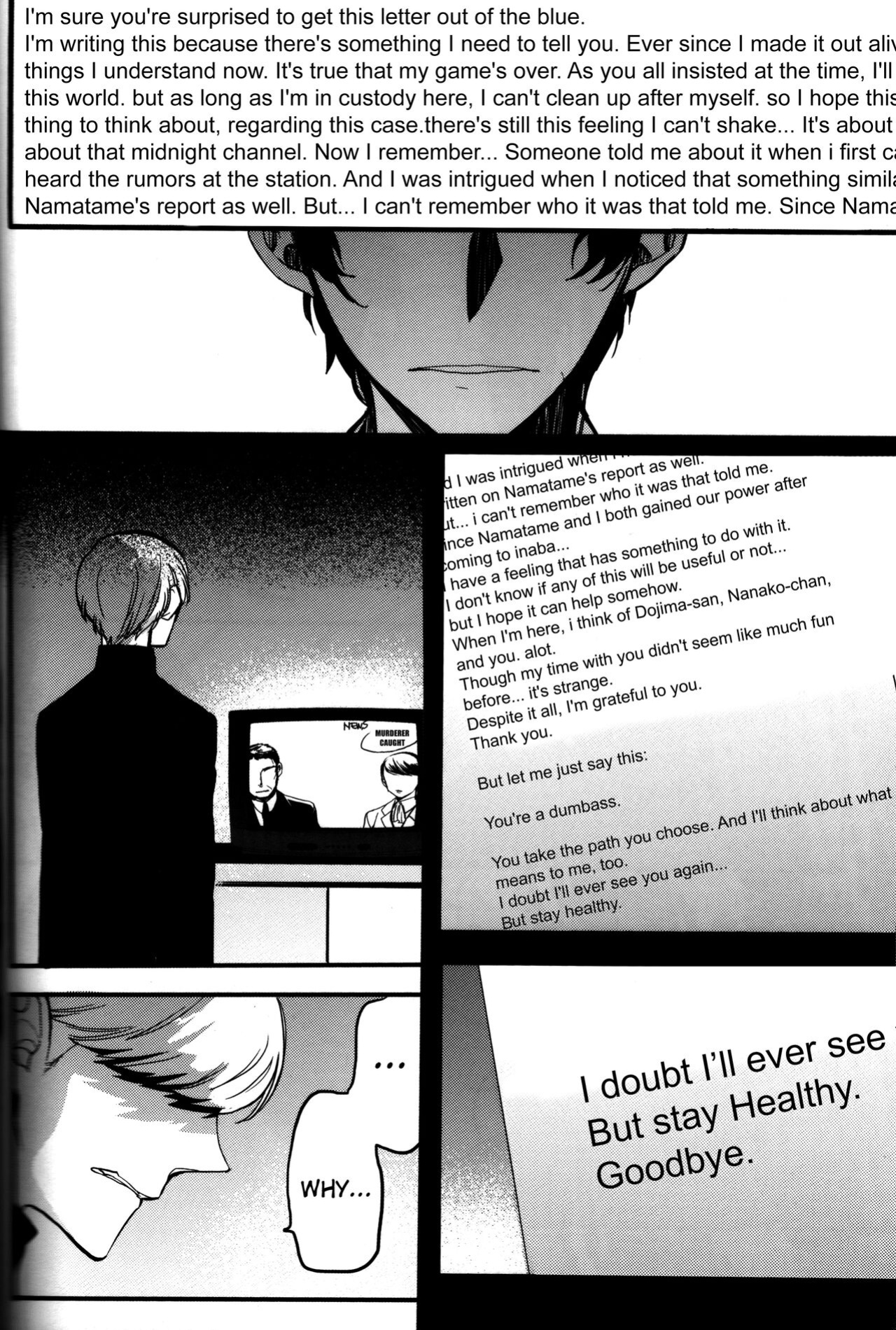 (CCOsaka100) [Magaimonoyasoinabashiten (Esukichizuru)] The End Of The World Volume 3 (Persona 4) [Kuraudo]