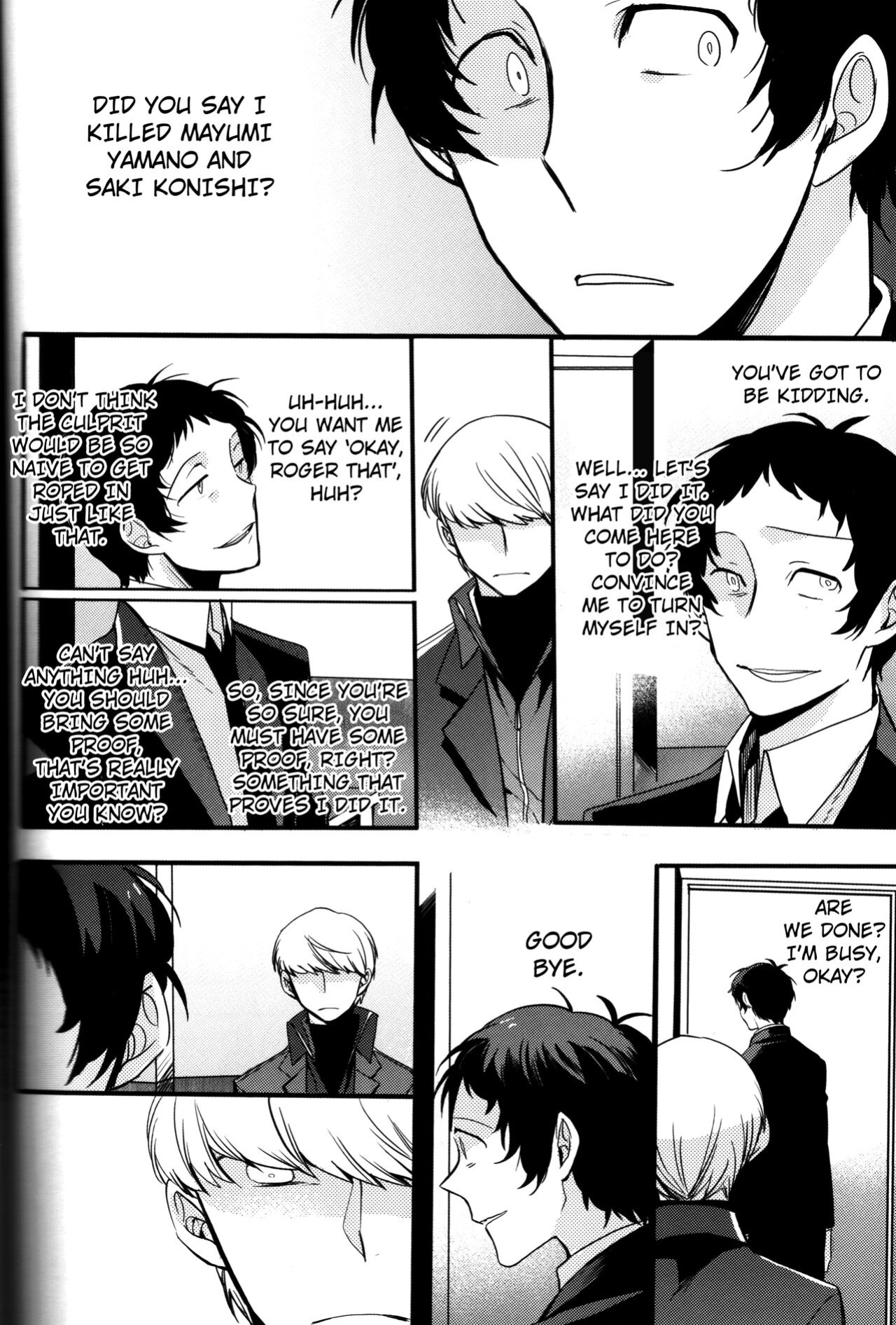 (CCOsaka100) [Magaimonoyasoinabashiten (Esukichizuru)] The End Of The World Volume 3 (Persona 4) [Kuraudo]