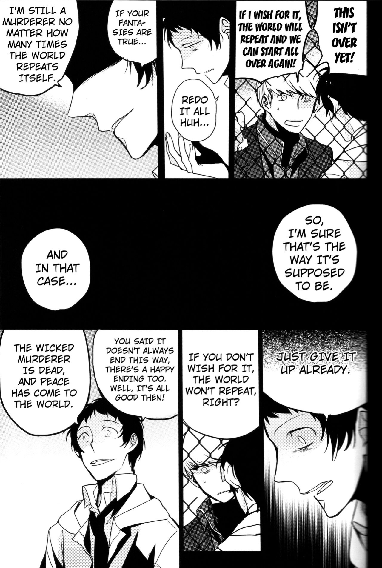 (CCOsaka100) [Magaimonoyasoinabashiten (Esukichizuru)] The End Of The World Volume 3 (Persona 4) [Kuraudo]