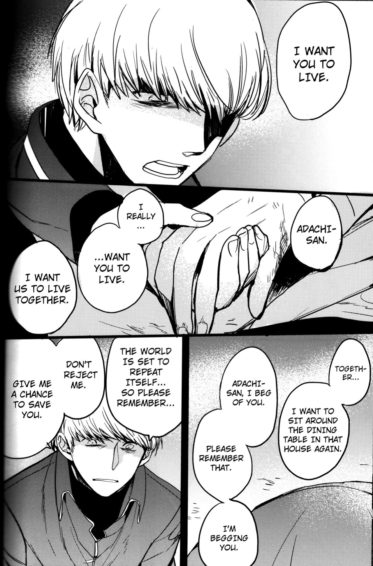 (CCOsaka100) [Magaimonoyasoinabashiten (Esukichizuru)] The End Of The World Volume 3 (Persona 4) [Kuraudo]