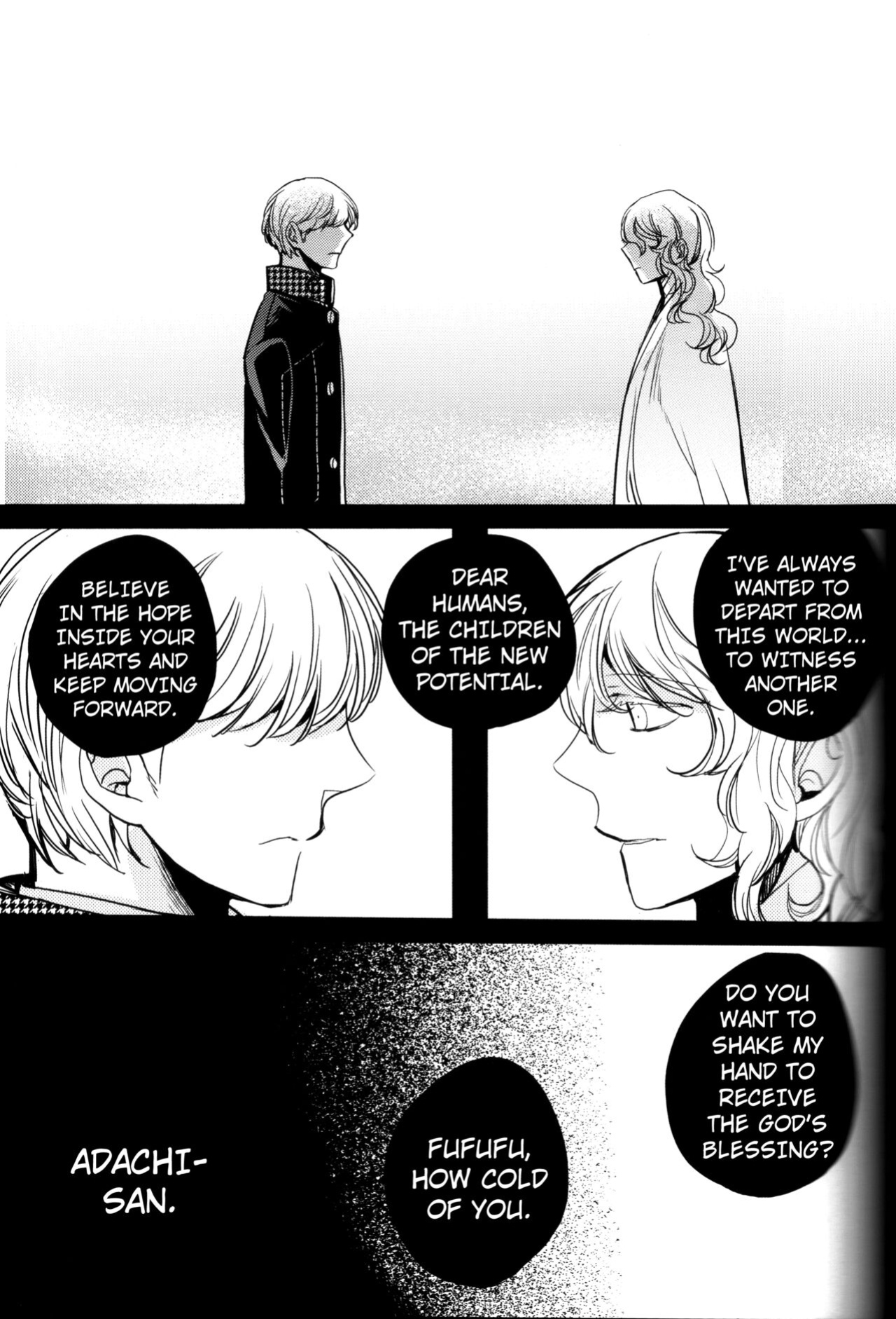 (CCOsaka100) [Magaimonoyasoinabashiten (Esukichizuru)] The End Of The World Volume 3 (Persona 4) [Kuraudo]