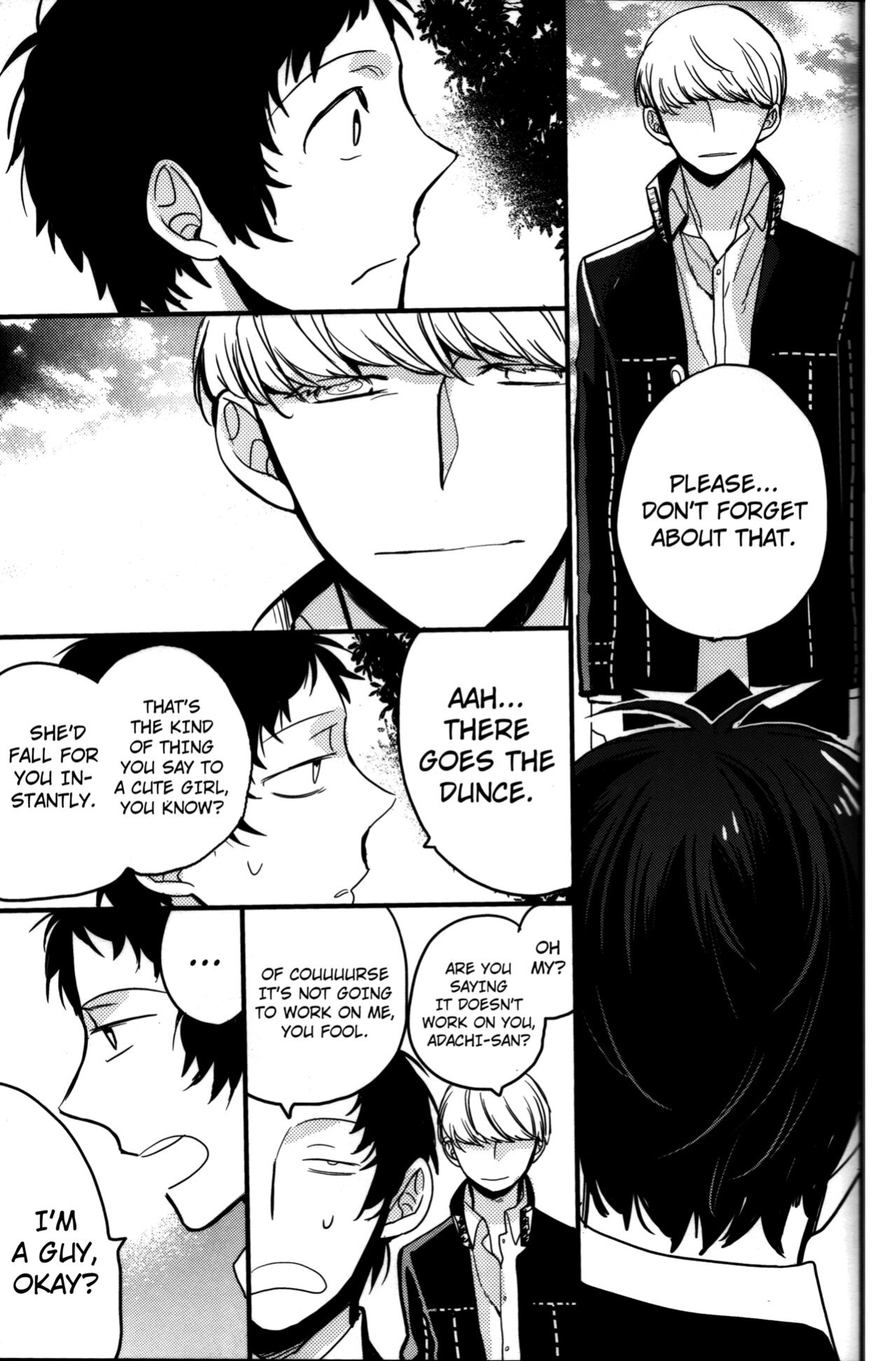 (CCOsaka100) [Magaimonoyasoinabashiten (Esukichizuru)] The End Of The World Volume 3 (Persona 4) [Kuraudo]