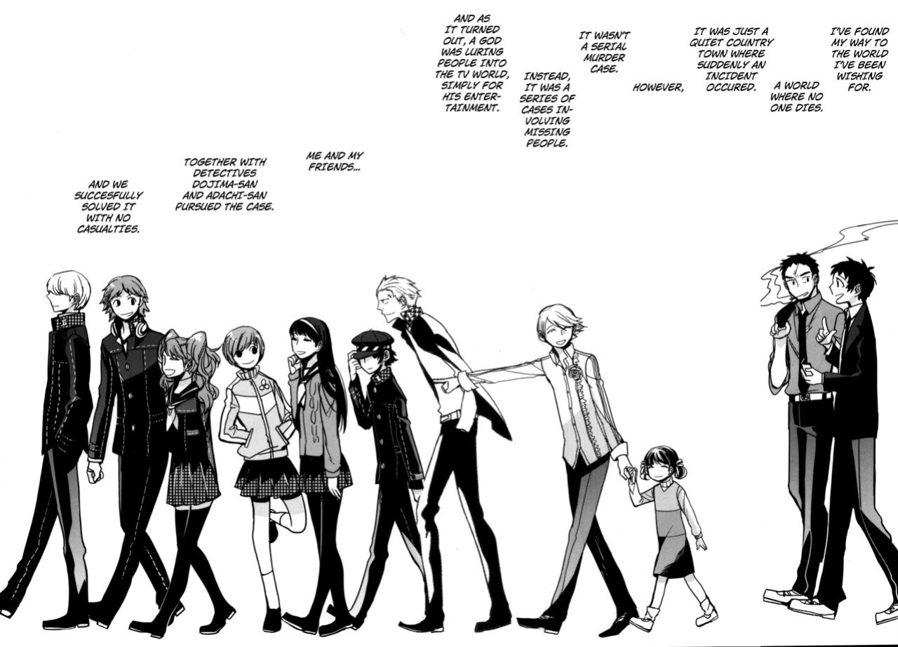(CCOsaka100) [Magaimonoyasoinabashiten (Esukichizuru)] The End Of The World Volume 3 (Persona 4) [Kuraudo]