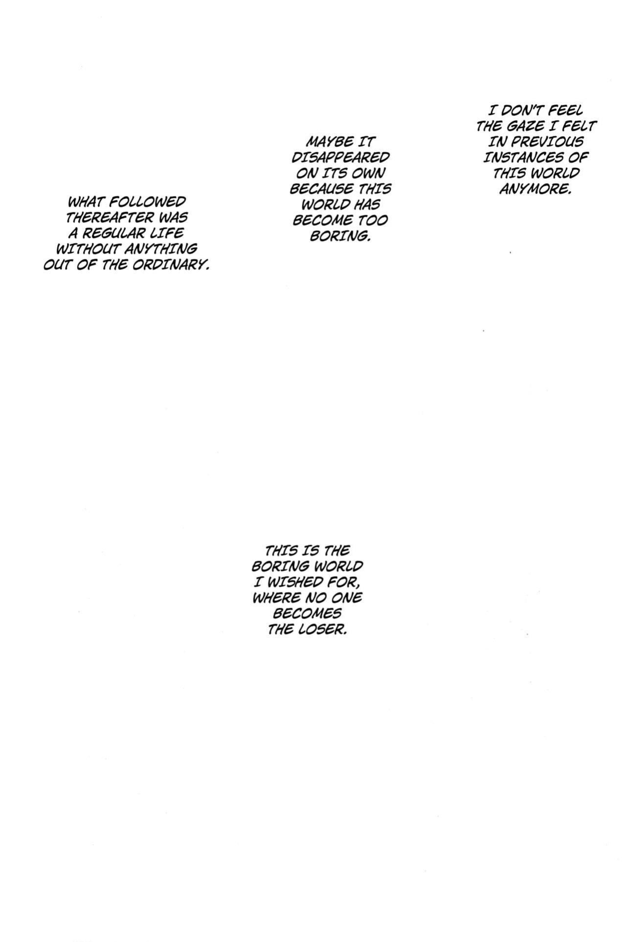 (CCOsaka100) [Magaimonoyasoinabashiten (Esukichizuru)] The End Of The World Volume 3 (Persona 4) [Kuraudo]