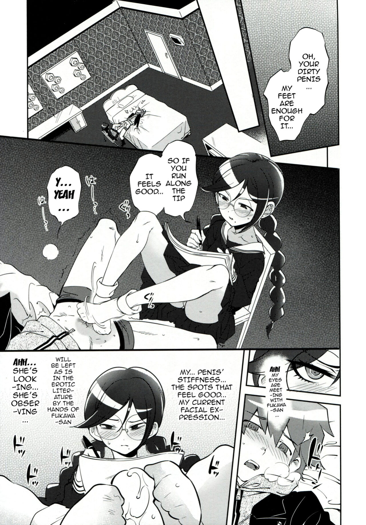 (C85) [Hougakuya (Tohzai, Namboku)] Aishiai Gakuen Seikatsu | Love-Making Academy Sex Activities (Danganronpa)